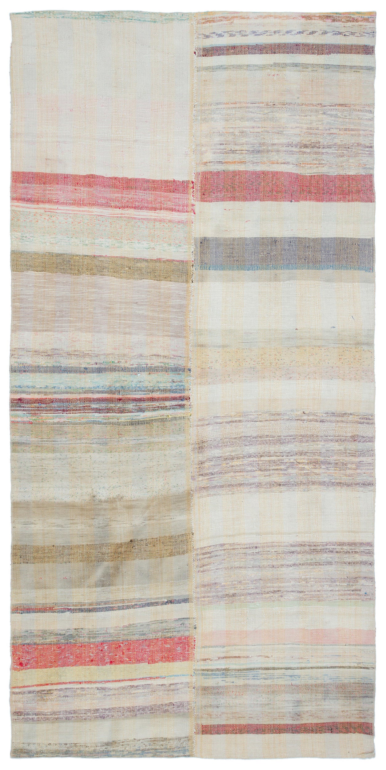 Chaput Over Dyed Kilim Rug 4'8'' x 9'7'' ft 142 x 291 cm