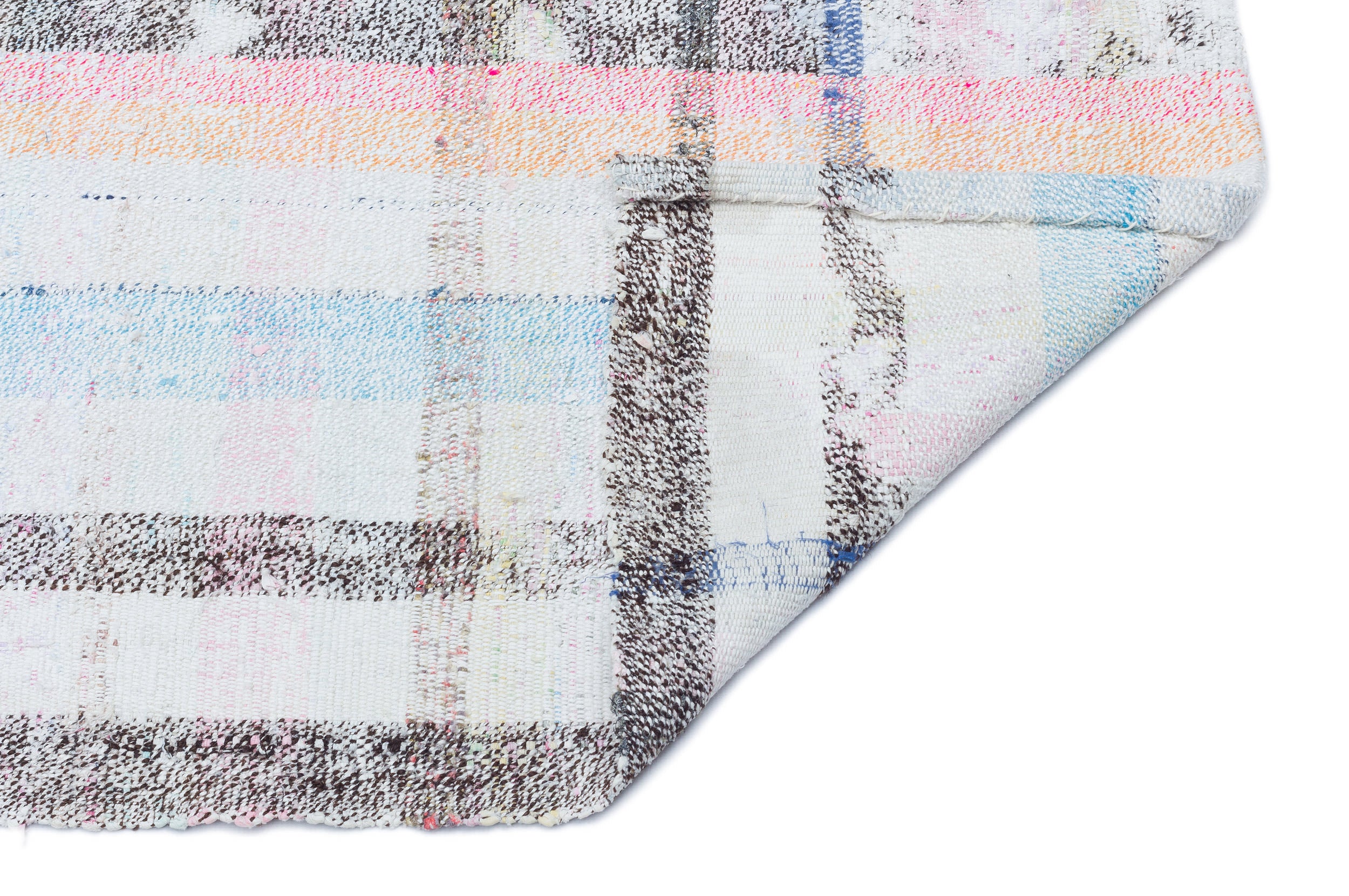 Chaput Over Dyed Kilim Rug 3'0'' x 6'9'' ft 92 x 205 cm