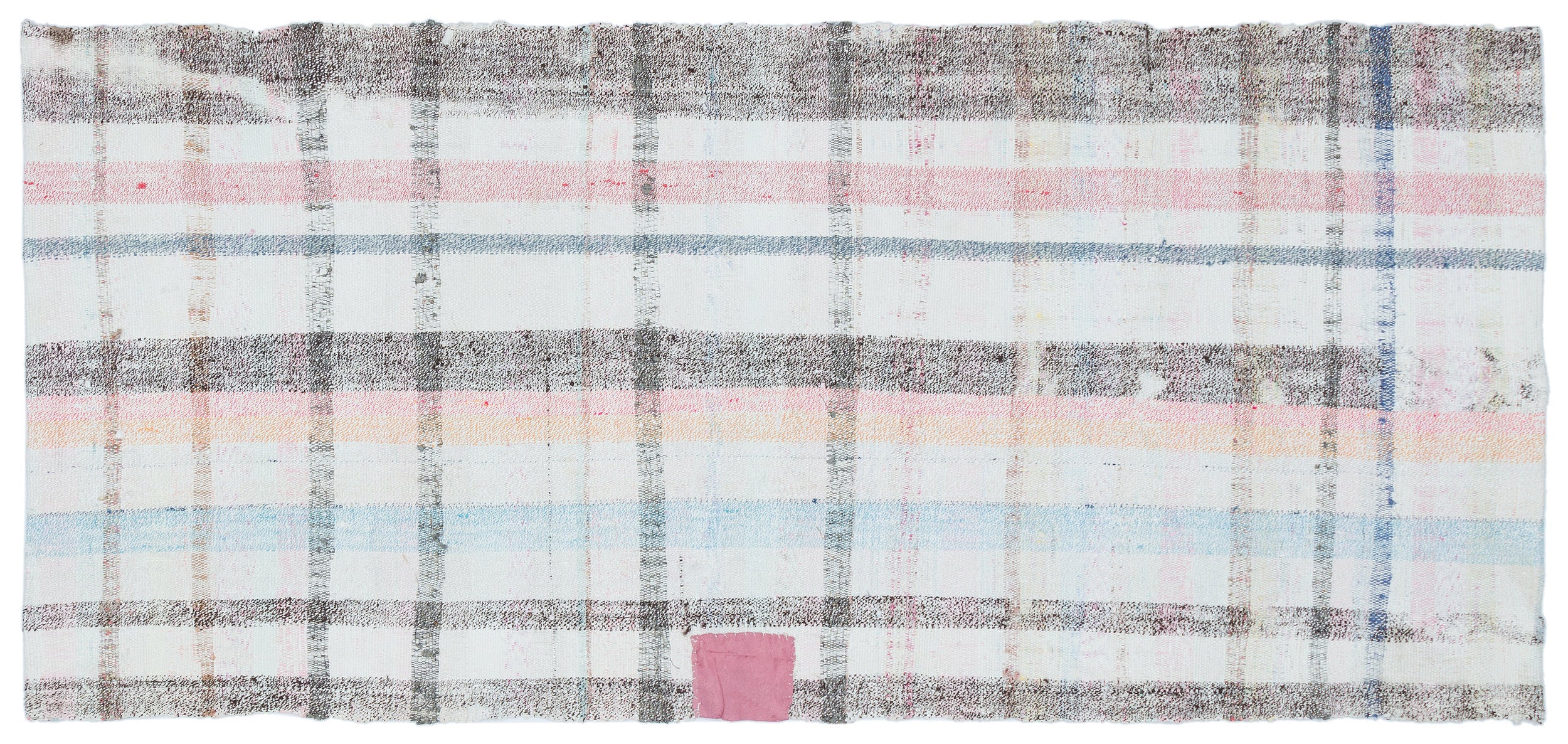 Chaput Over Dyed Kilim Rug 3'0'' x 6'9'' ft 92 x 205 cm