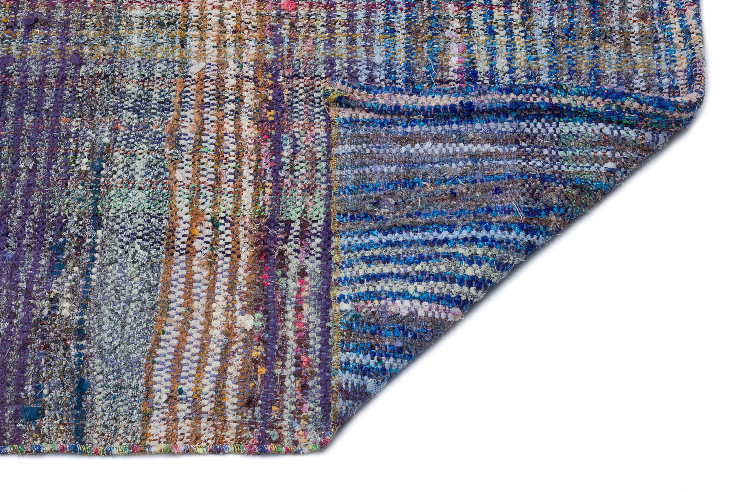 Chaput Over Dyed Kilim Rug 5'4'' x 11'2'' ft 162 x 341 cm