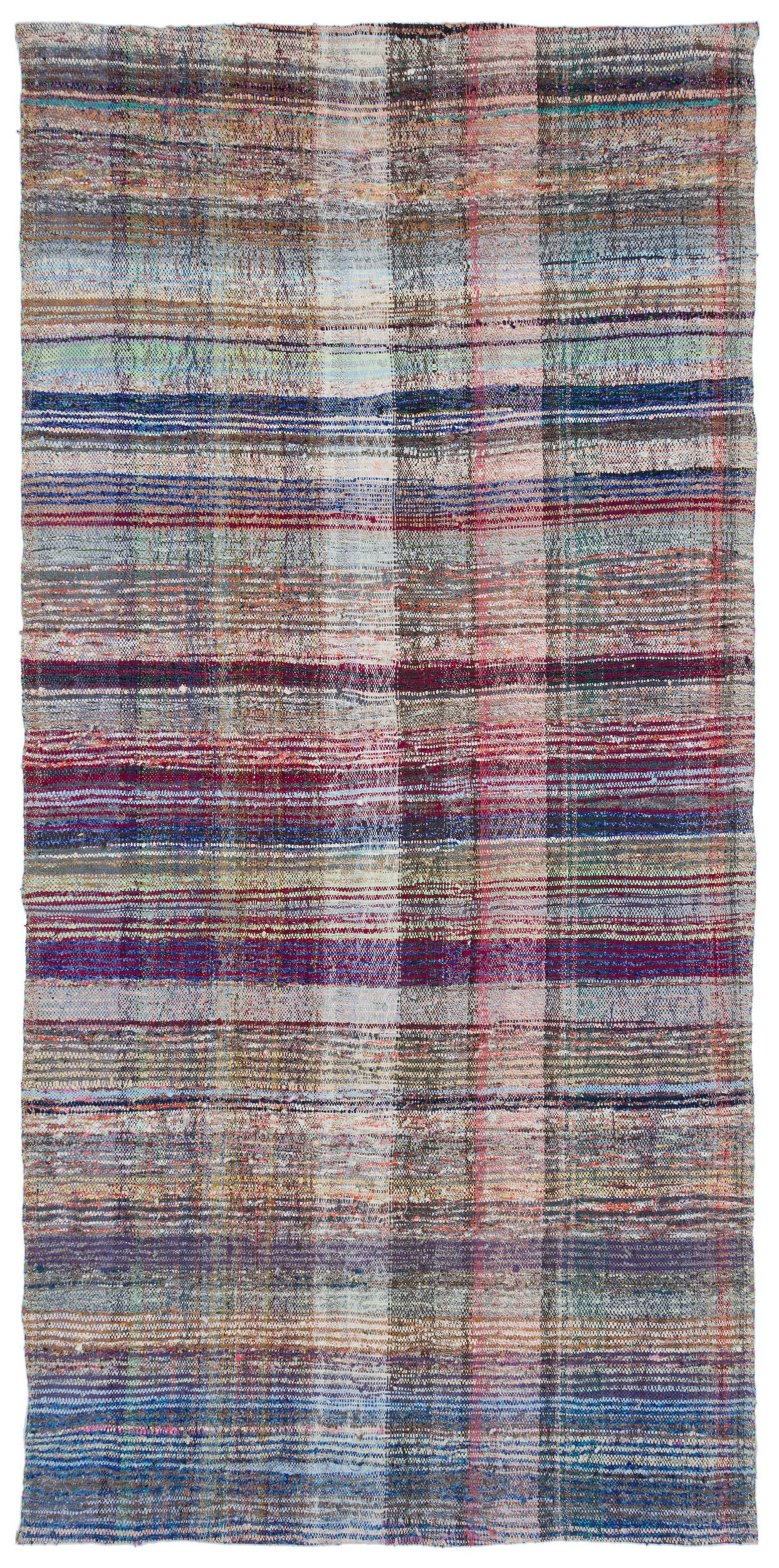 Chaput Over Dyed Kilim Rug 5'4'' x 11'2'' ft 162 x 341 cm