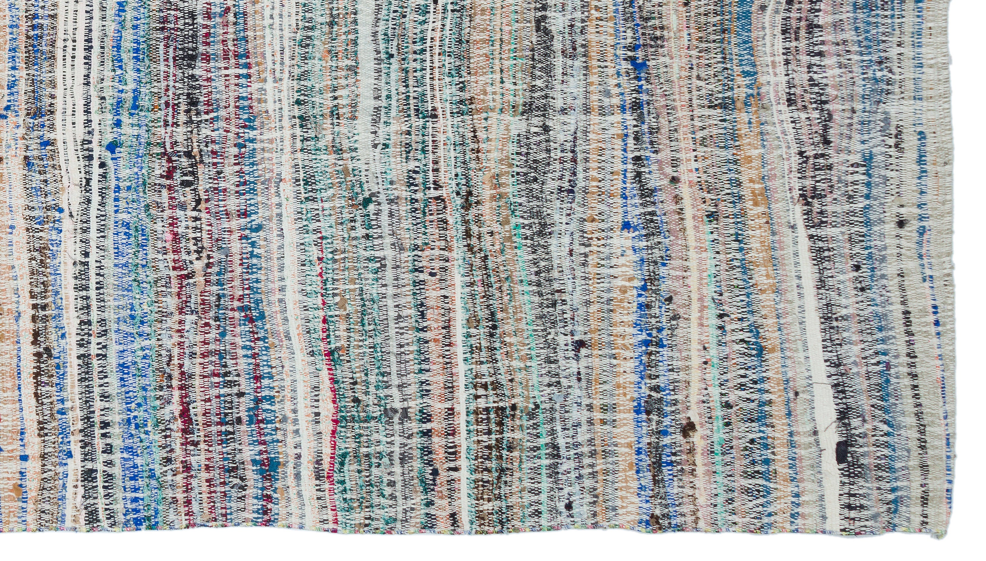 Chaput Over Dyed Kilim Rug 5'5'' x 9'10'' ft 165 x 300 cm