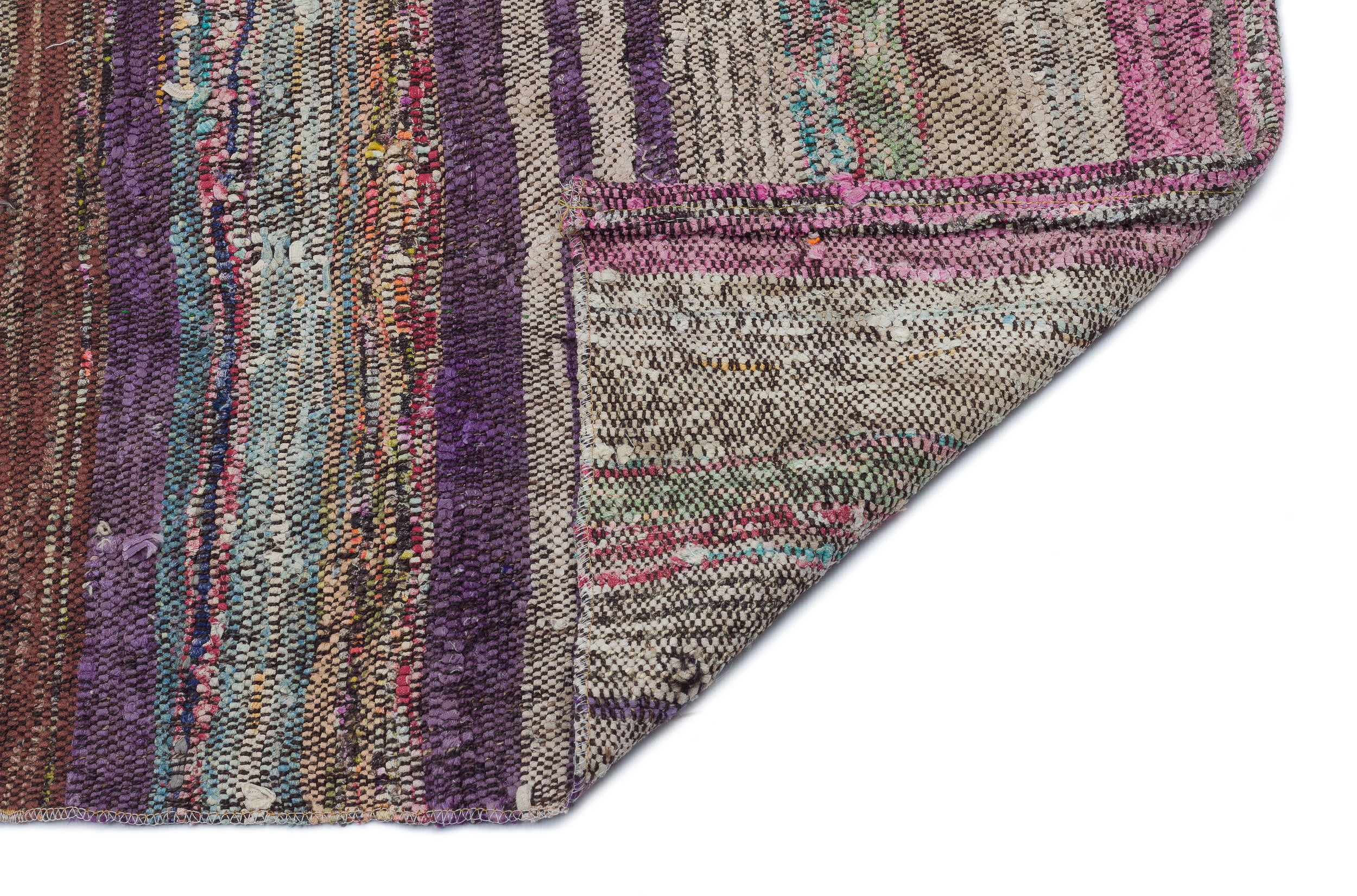 Chaput Over Dyed Kilim Rug 4'3'' x 7'7'' ft 130 x 230 cm
