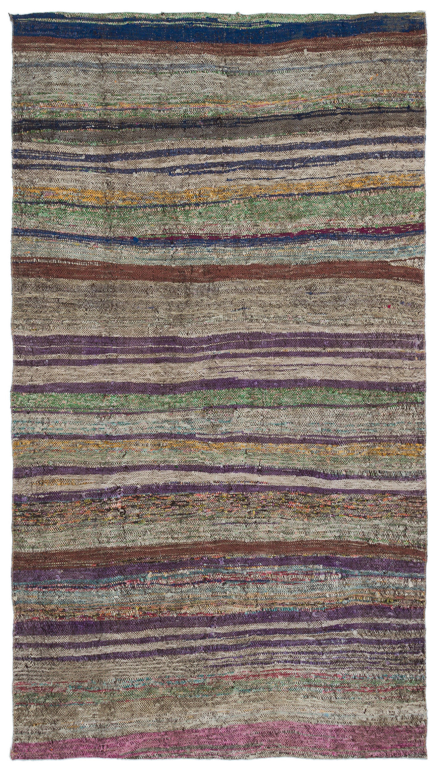 Chaput Over Dyed Kilim Rug 4'3'' x 7'7'' ft 130 x 230 cm