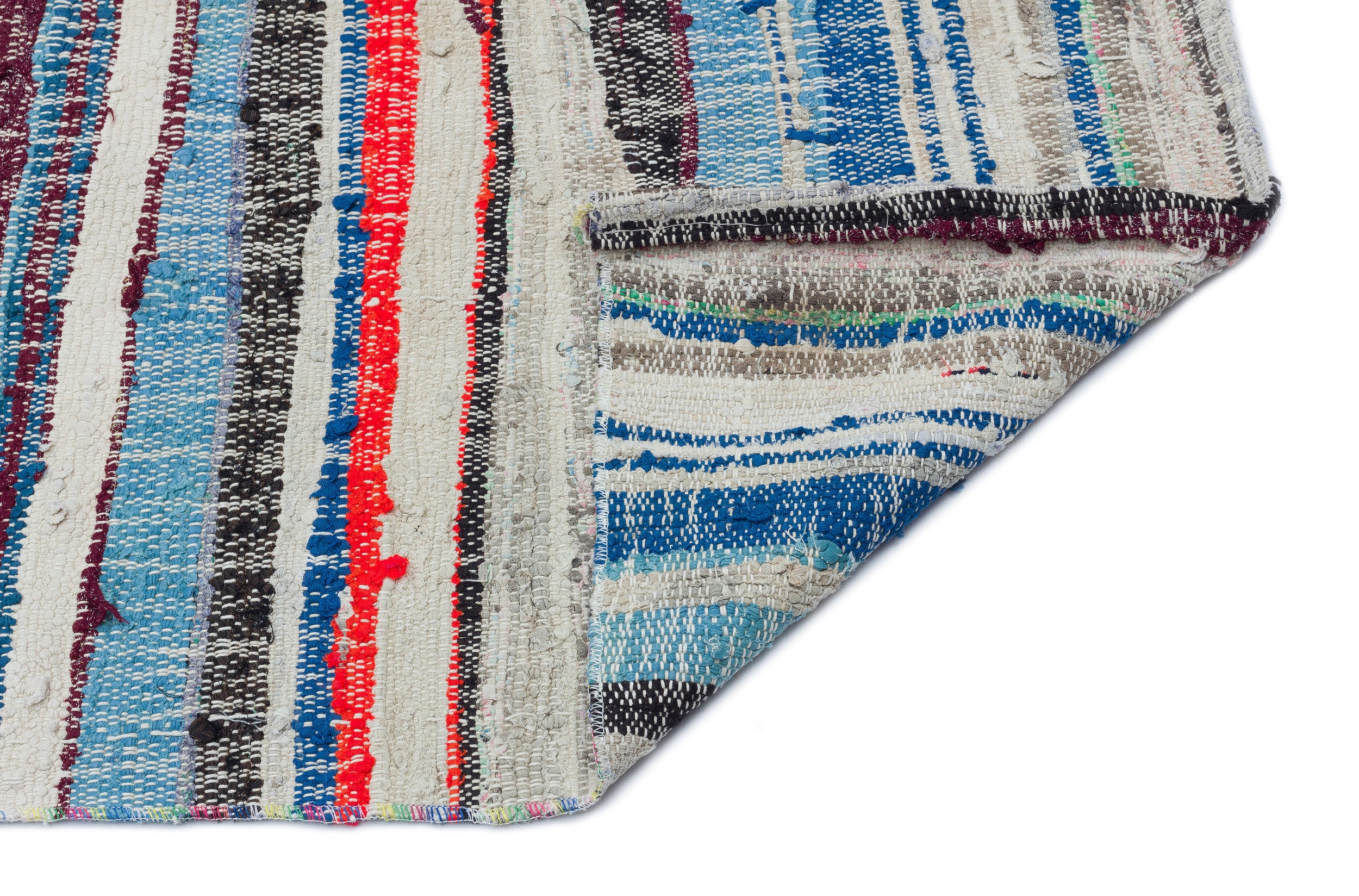 Chaput Over Dyed Kilim Rug 4'8'' x 9'8'' ft 142 x 295 cm