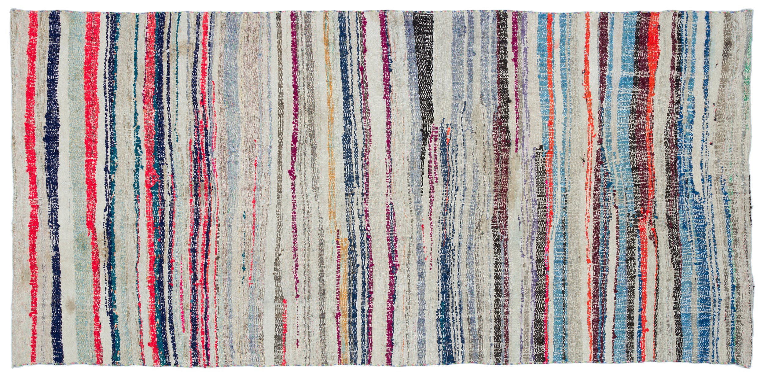 Chaput Over Dyed Kilim Rug 4'8'' x 9'8'' ft 142 x 295 cm