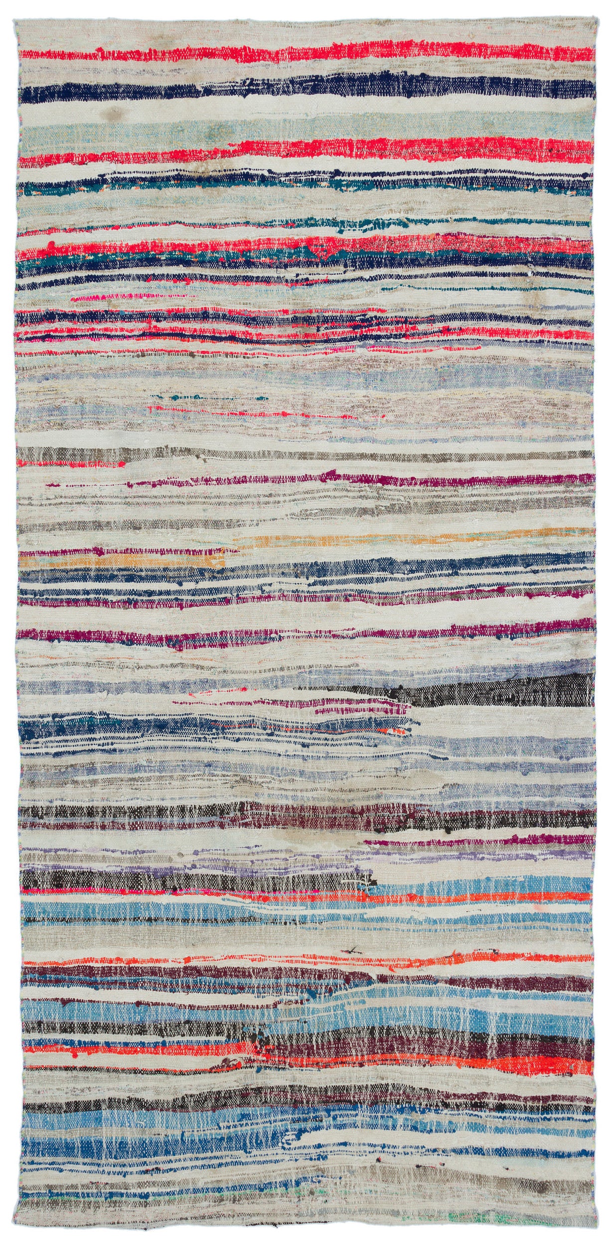 Chaput Over Dyed Kilim Rug 4'8'' x 9'8'' ft 142 x 295 cm