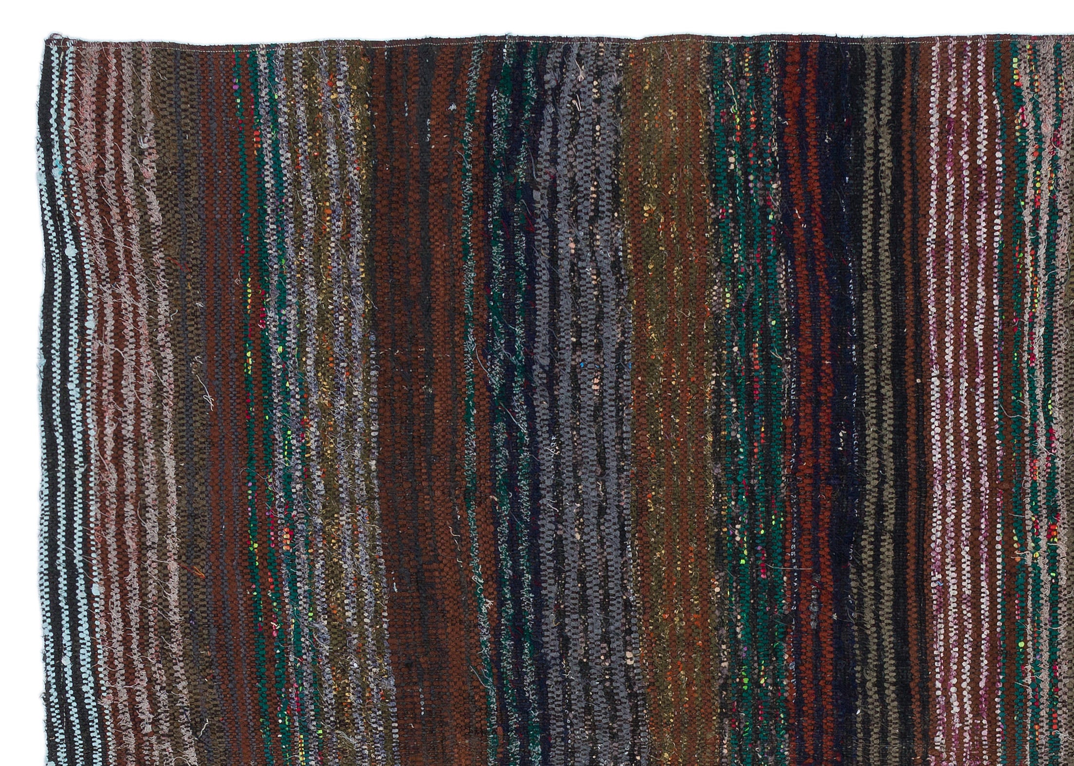 Chaput Over Dyed Kilim Rug 4'7'' x 6'8'' ft 140 x 202 cm