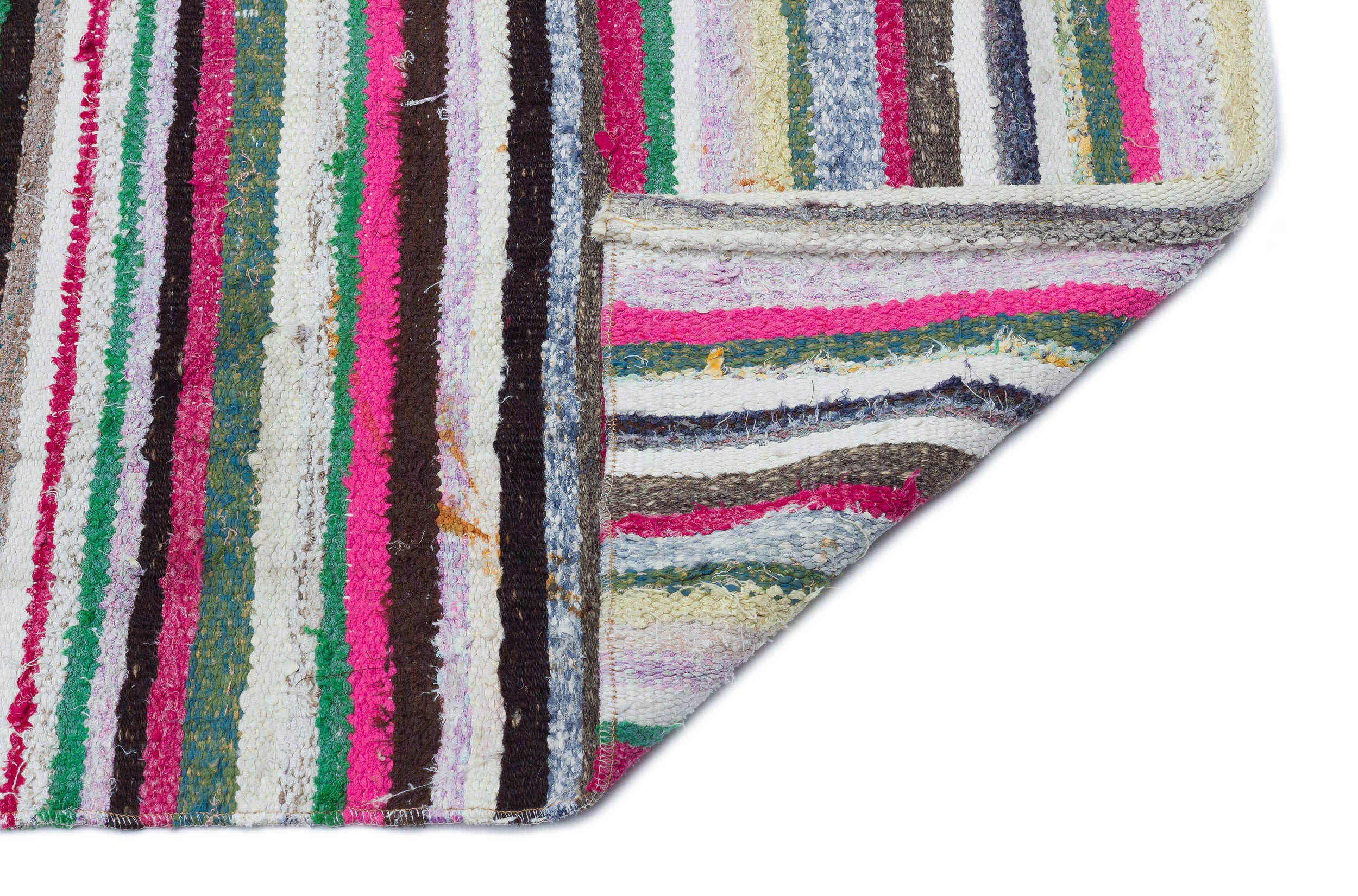 Chaput Over Dyed Kilim Rug 3'3'' x 10'9'' ft 98 x 328 cm