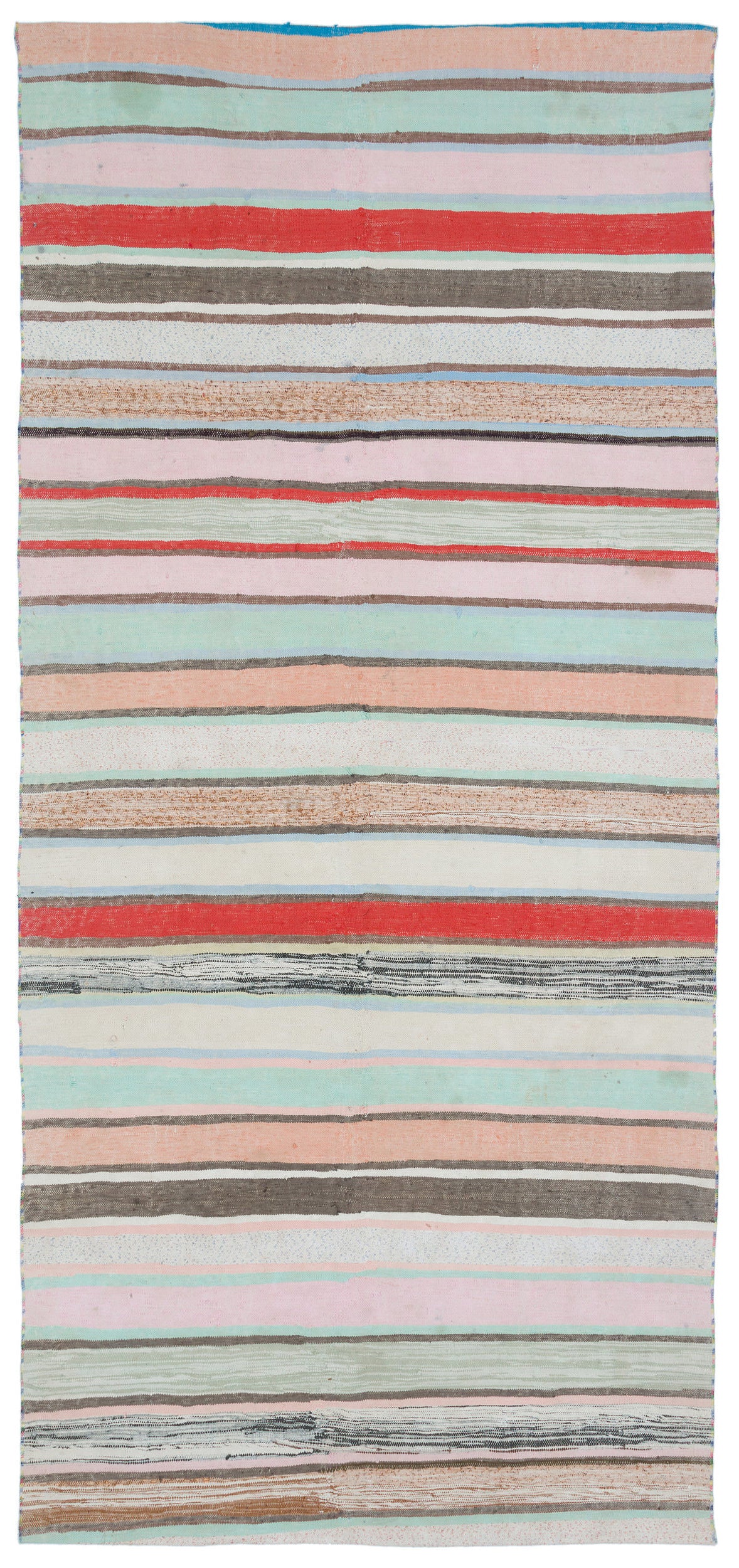 Chaput Over Dyed Kilim Rug 4'10'' x 10'10'' ft 148 x 331 cm