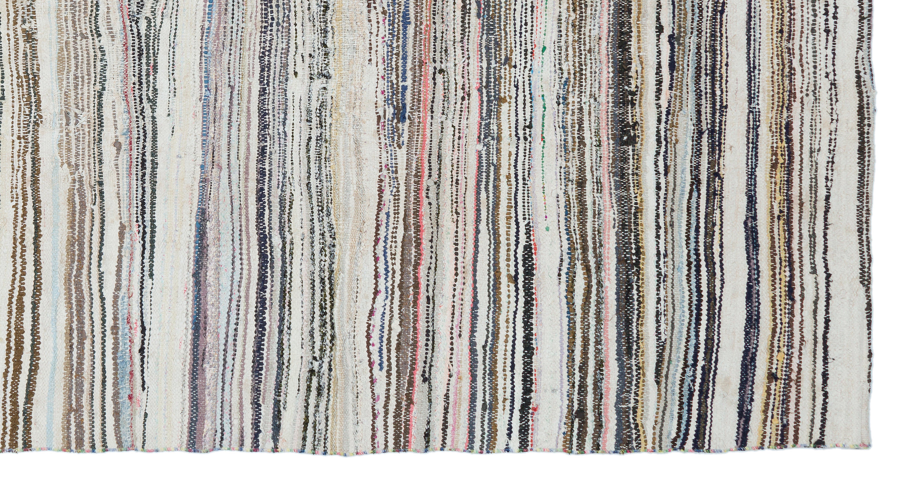 Chaput Over Dyed Kilim Rug 5'7'' x 10'7'' ft 170 x 322 cm