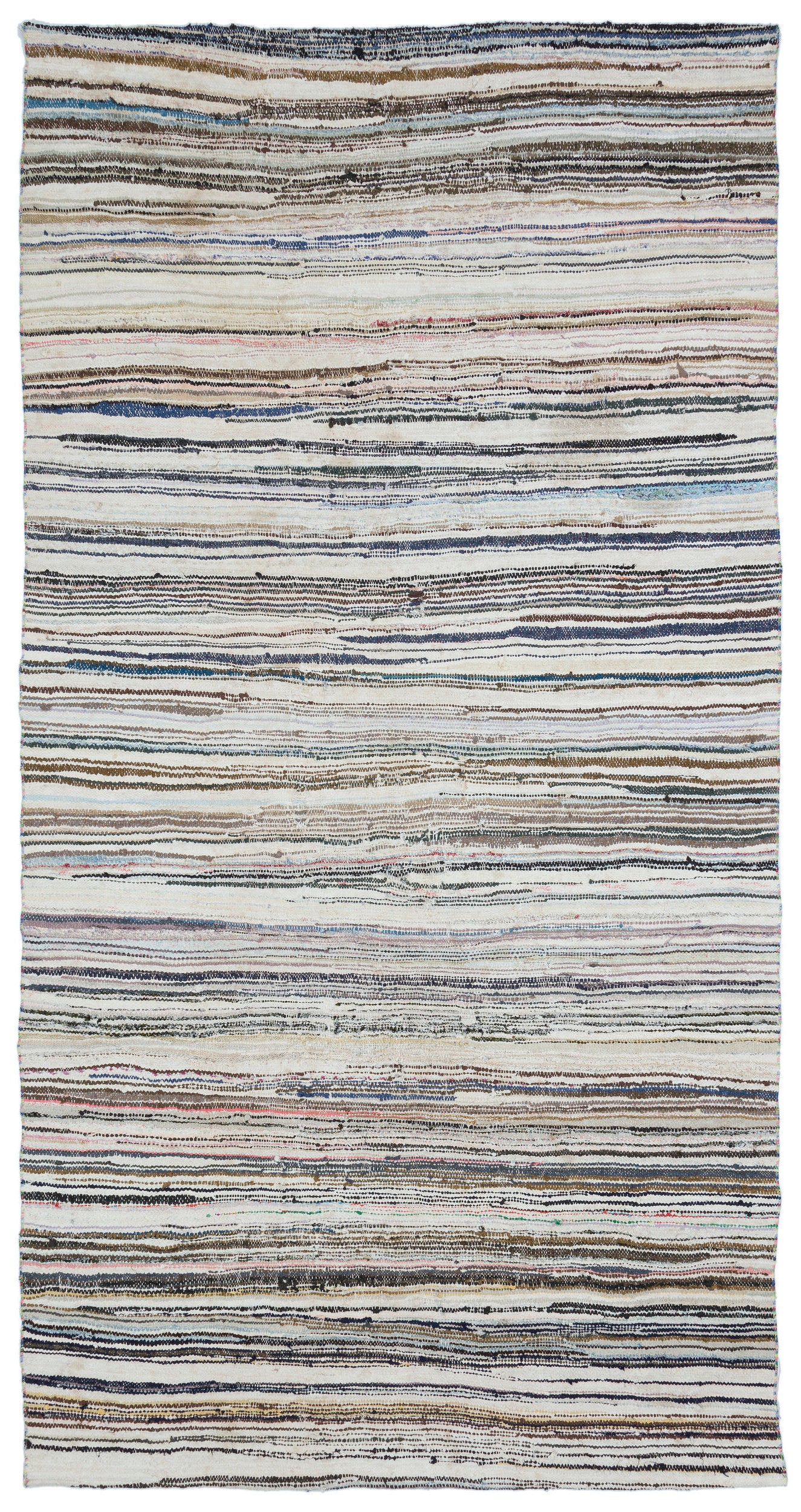 Chaput Over Dyed Kilim Rug 5'7'' x 10'7'' ft 170 x 322 cm