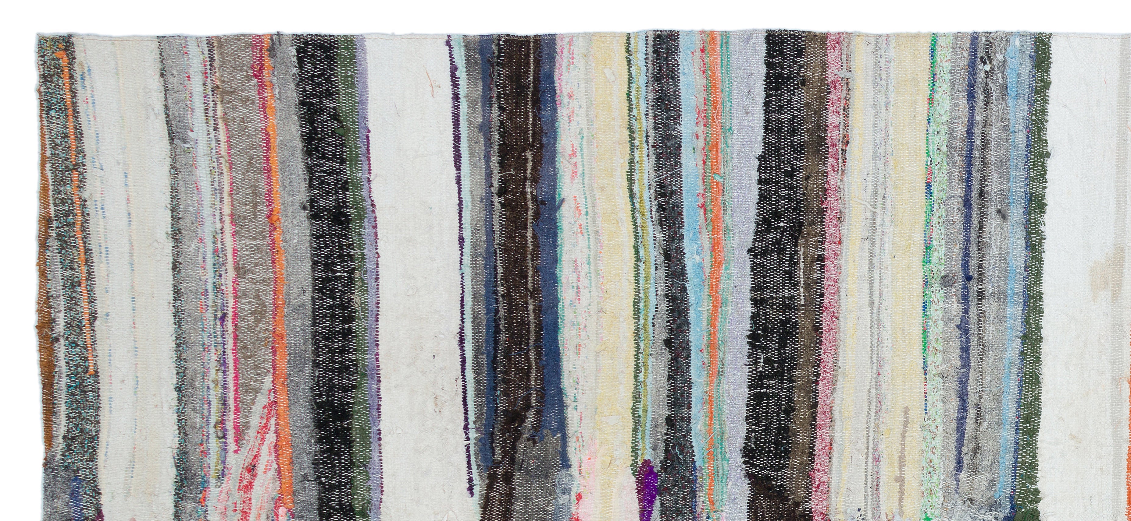 Chaput Over Dyed Kilim Rug 4'11'' x 10'10'' ft 151 x 330 cm