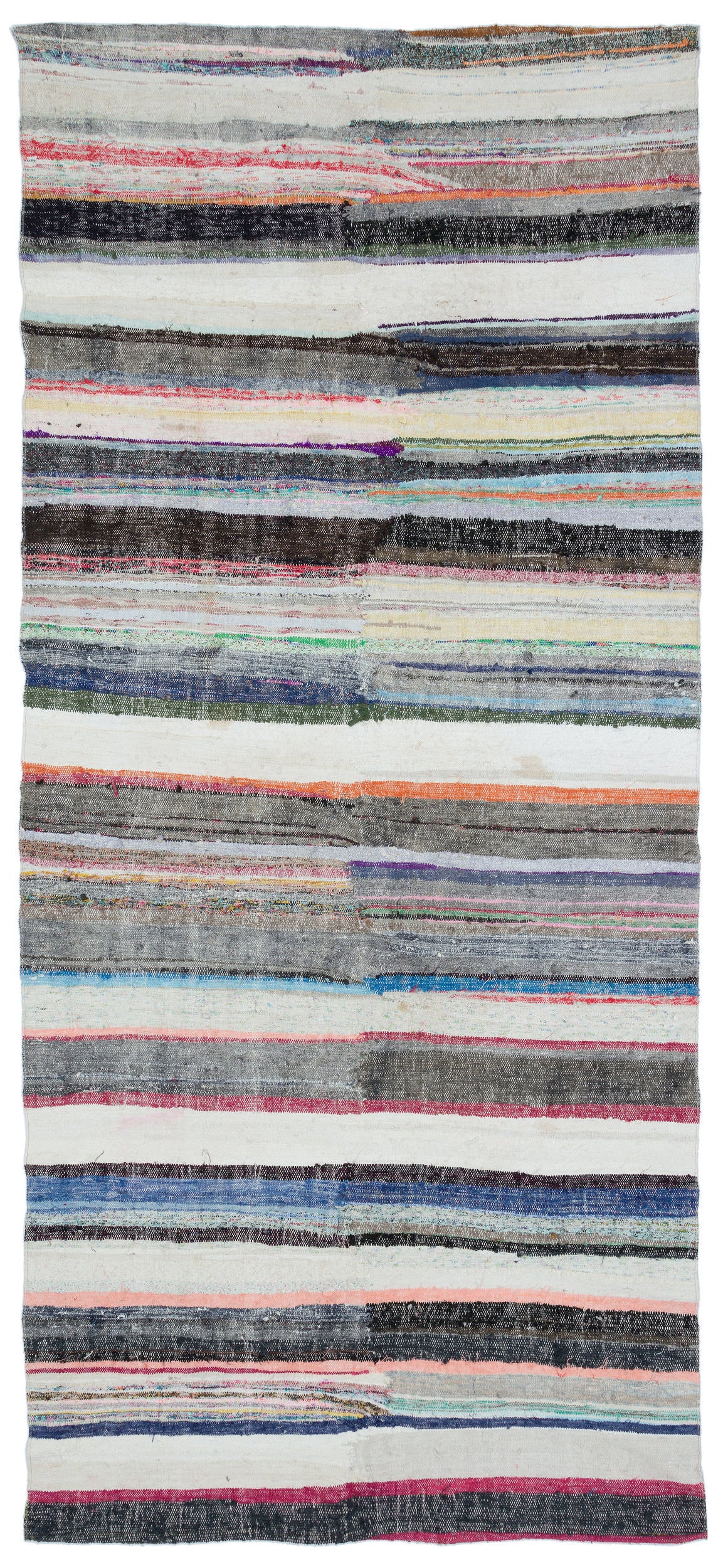 Chaput Over Dyed Kilim Rug 4'11'' x 10'10'' ft 151 x 330 cm