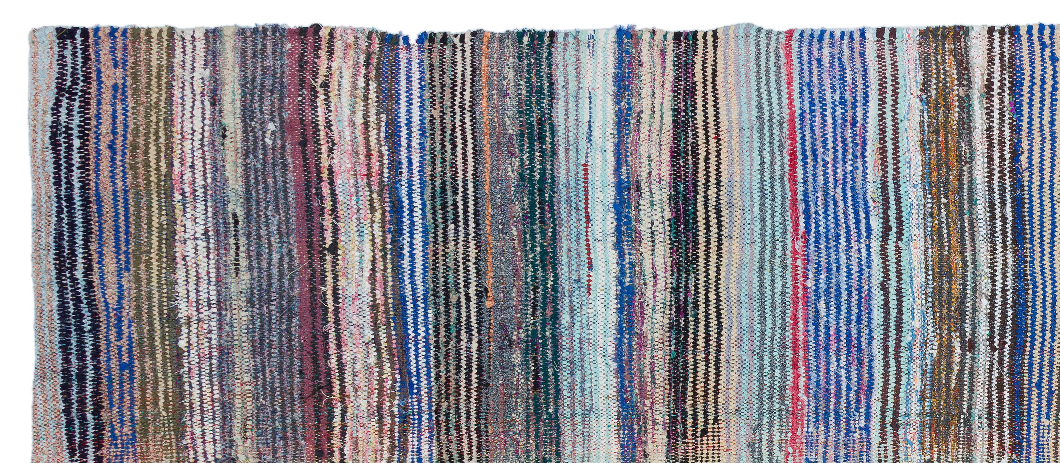 Chaput Over Dyed Kilim Rug 4'6'' x 10'6'' ft 136 x 320 cm