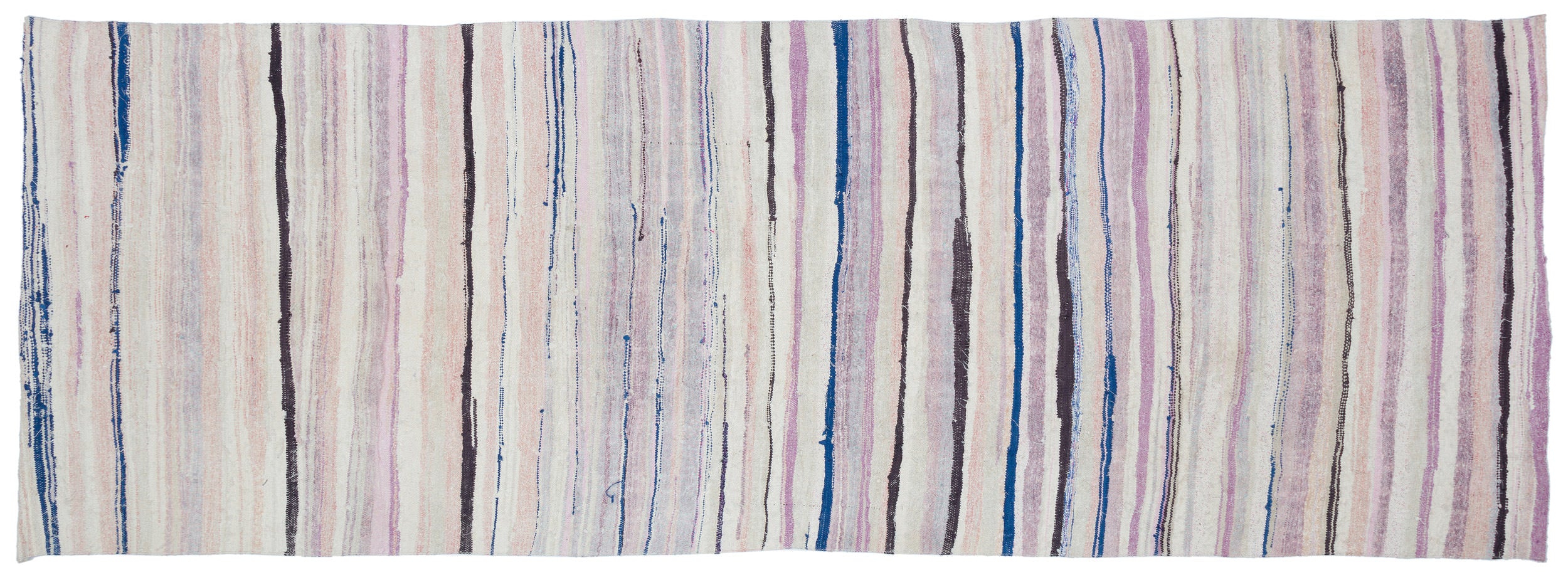 Chaput Over Dyed Kilim Rug 4'4'' x 12'2'' ft 133 x 372 cm
