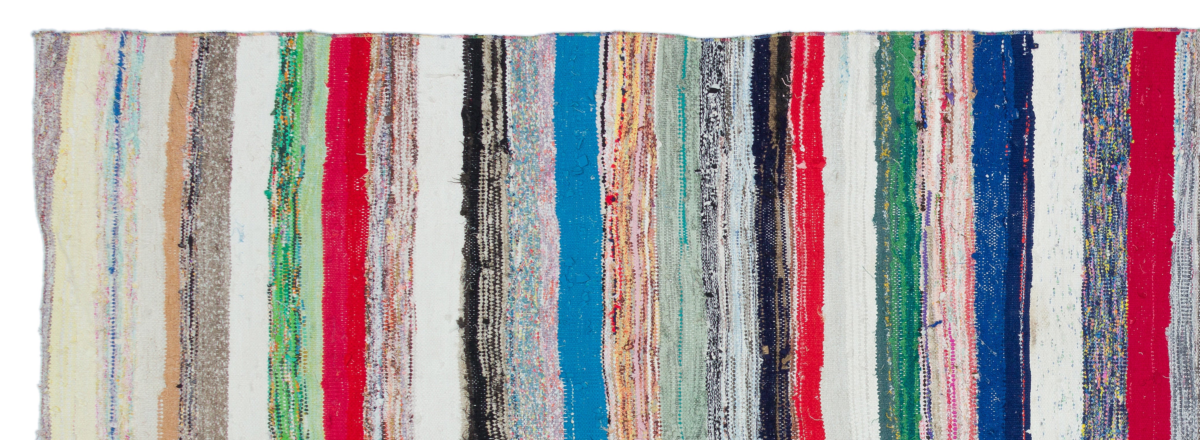 Chaput Over Dyed Kilim Rug 4'4'' x 12'2'' ft 131 x 372 cm