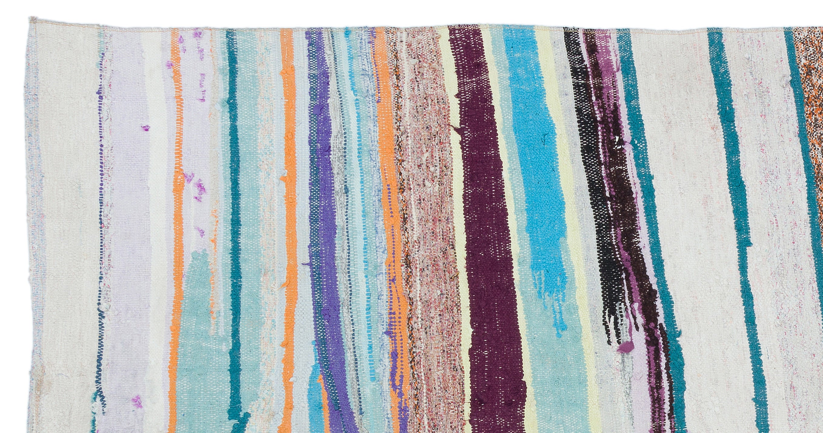 Chaput Over Dyed Kilim Rug 4'1'' x 8'2'' ft 125 x 248 cm