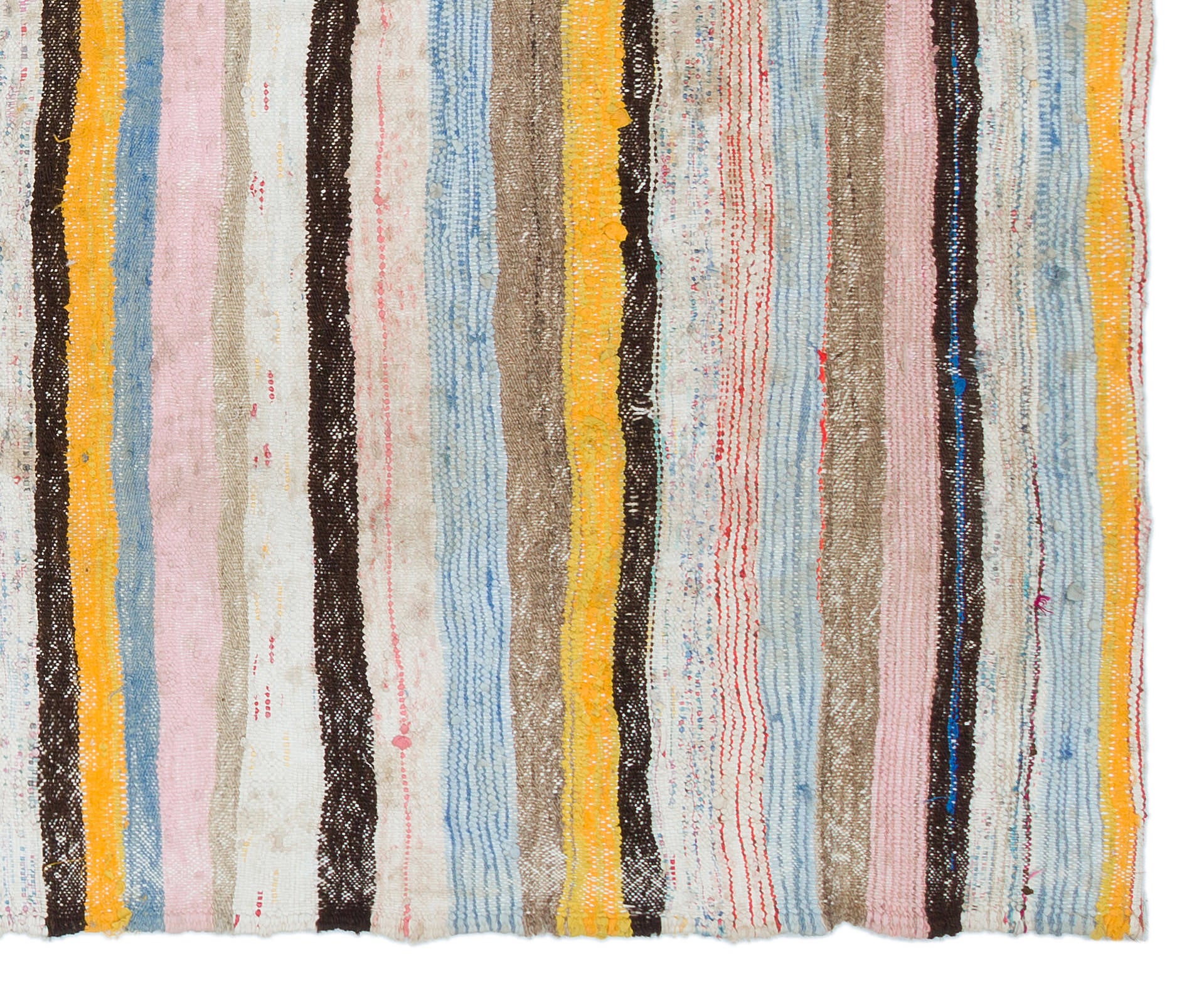 Chaput Over Dyed Kilim Rug 4'6'' x 5'7'' ft 138 x 170 cm