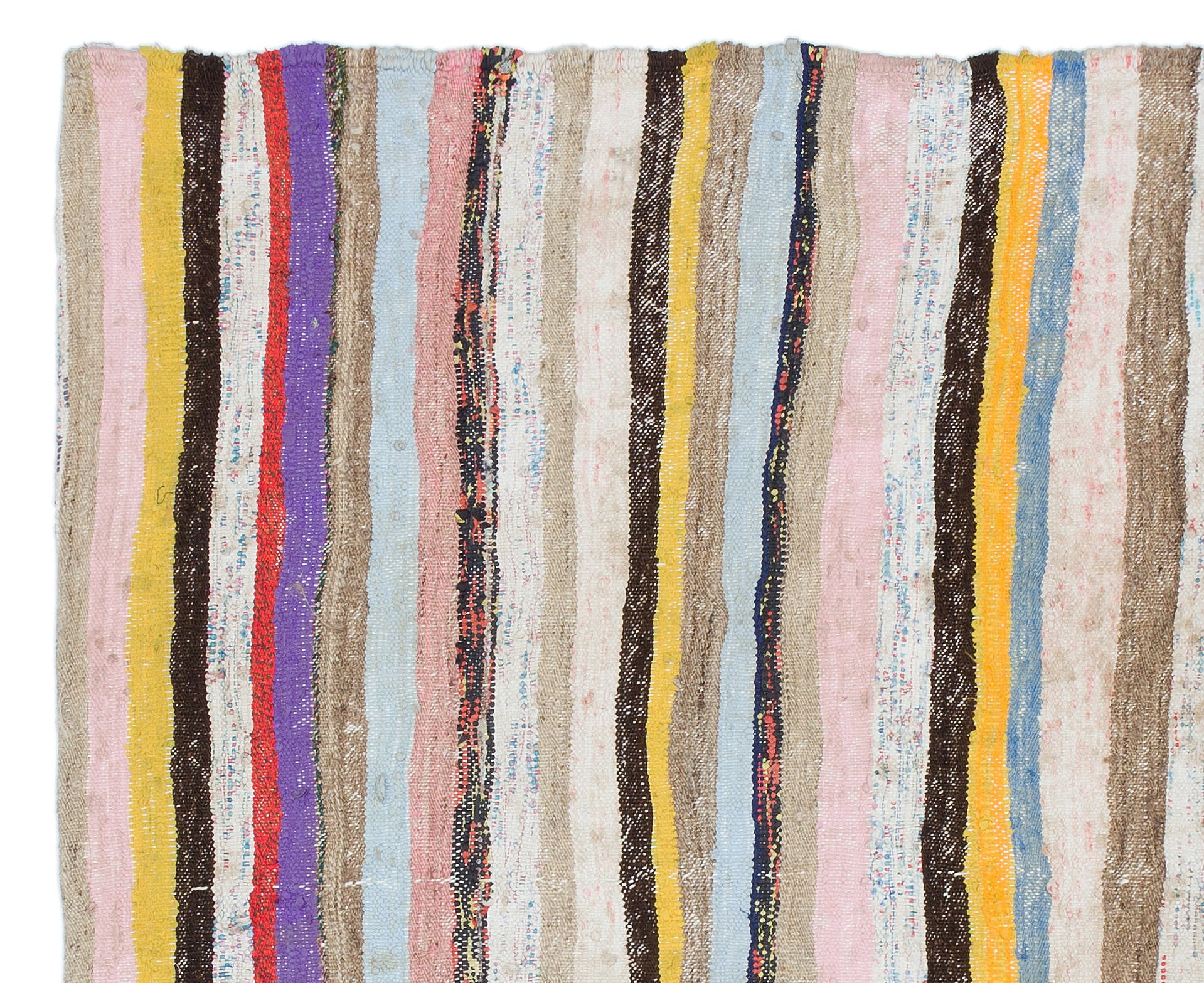 Chaput Over Dyed Kilim Rug 4'6'' x 5'7'' ft 138 x 170 cm