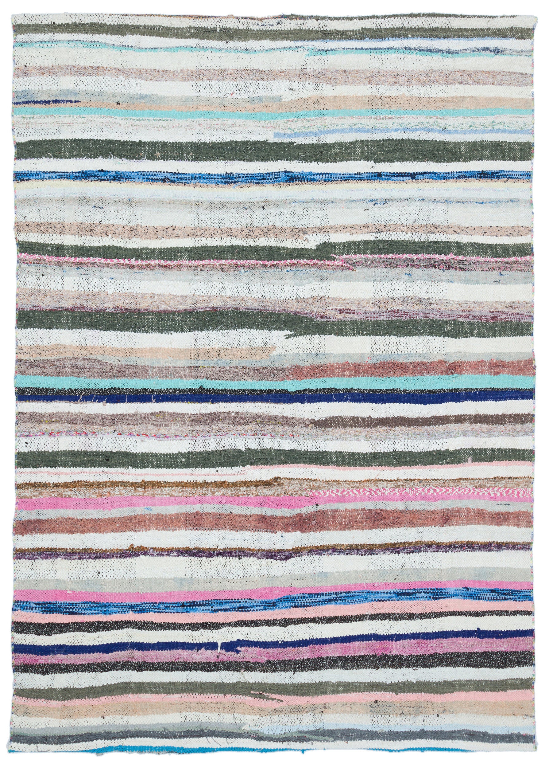 Chaput Over Dyed Kilim Rug 5'3'' x 7'3'' ft 160 x 222 cm