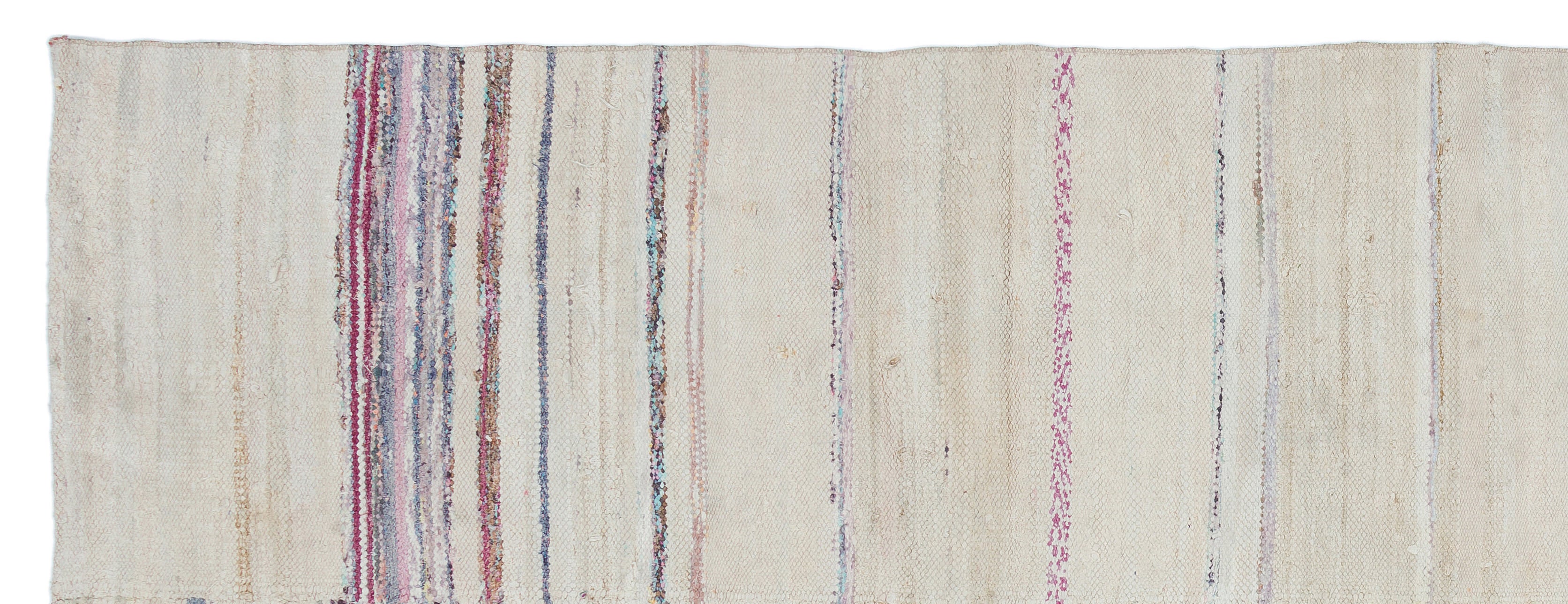 Chaput Over Dyed Kilim Rug 3'8'' x 9'11'' ft 113 x 301 cm
