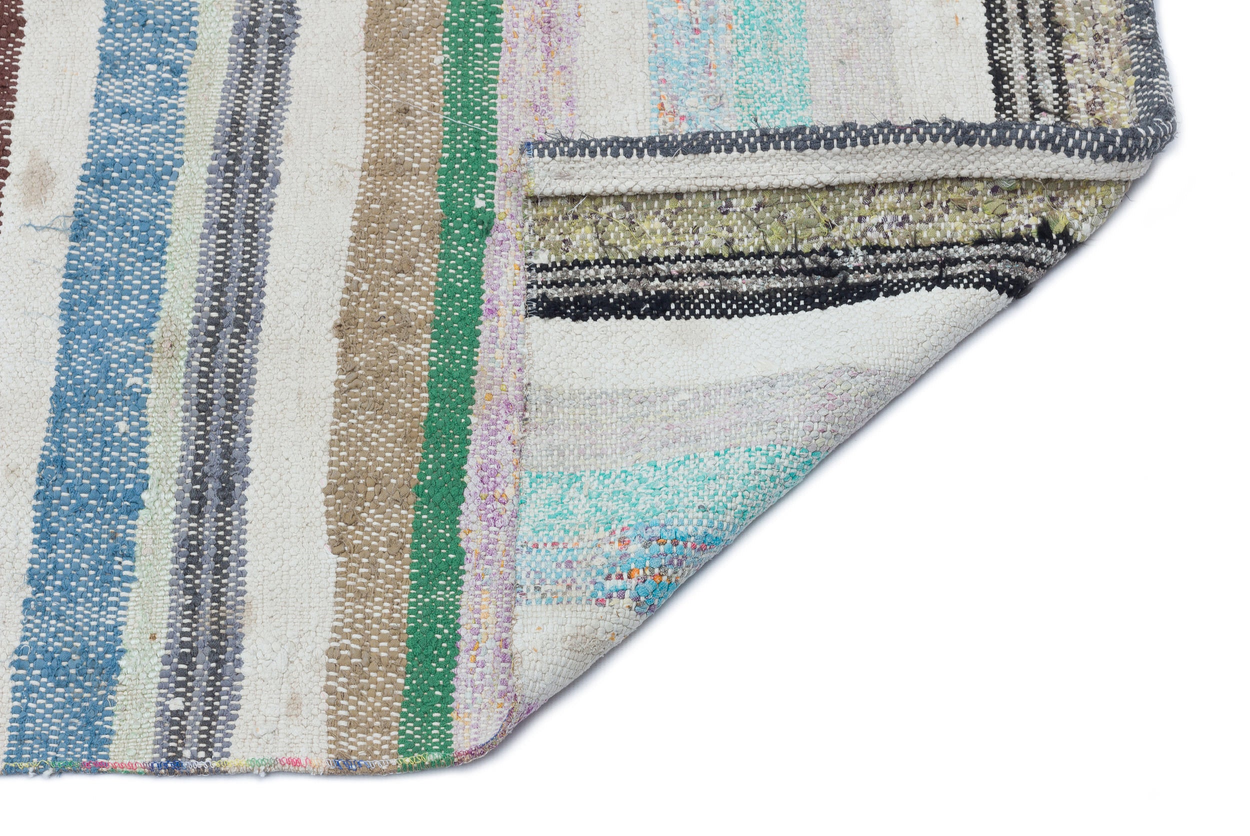 Chaput Over Dyed Kilim Rug 4'8'' x 9'6'' ft 141 x 290 cm