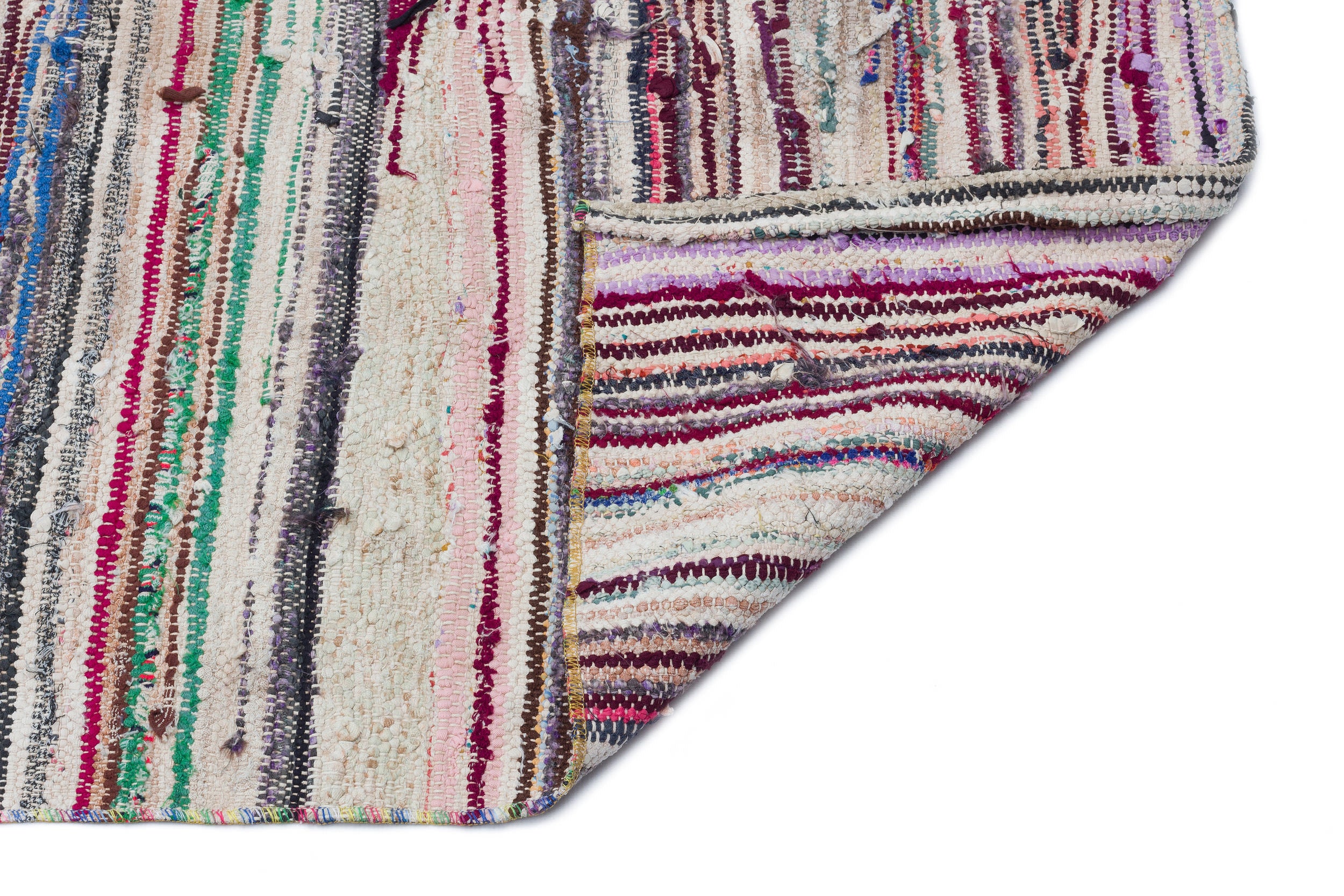 Chaput Over Dyed Kilim Rug 4'8'' x 11'5'' ft 143 x 347 cm