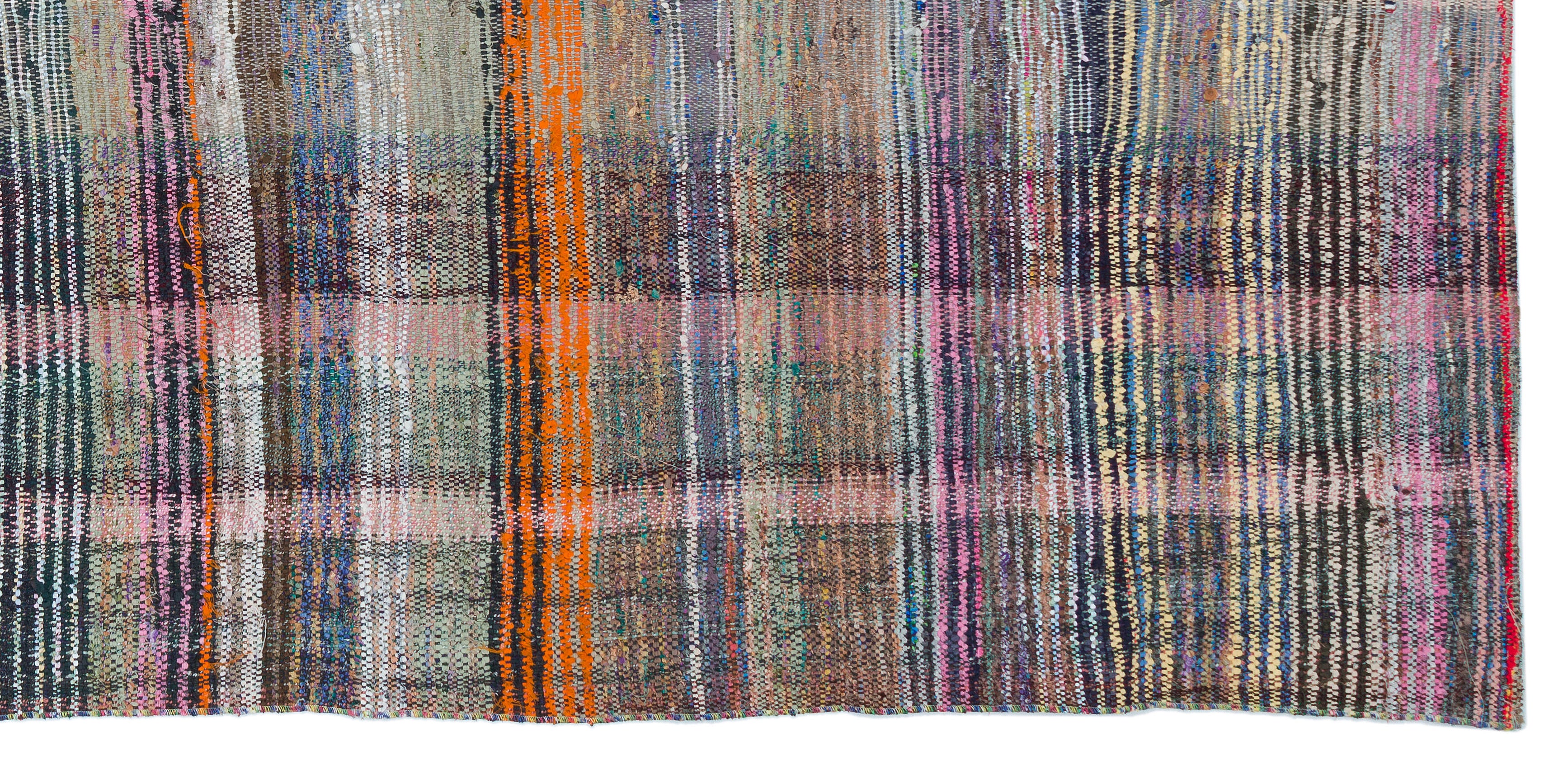 Chaput Over Dyed Kilim Rug 4'11'' x 10'4'' ft 151 x 316 cm