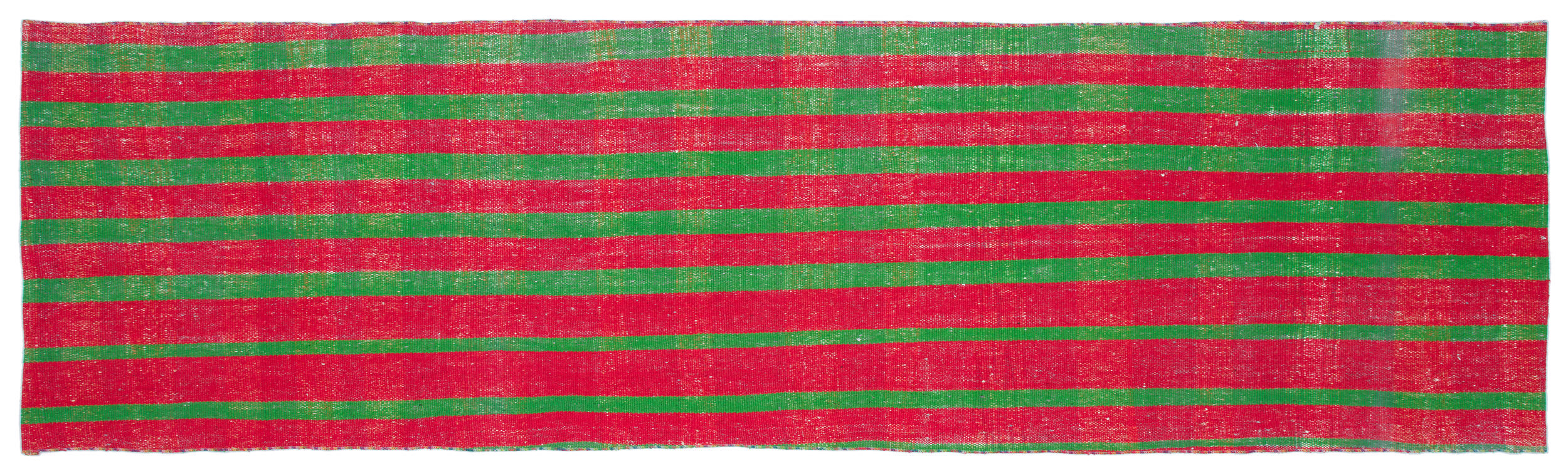 Chaput Over Dyed Kilim Rug 3'4'' x 11'11'' ft 101 x 363 cm