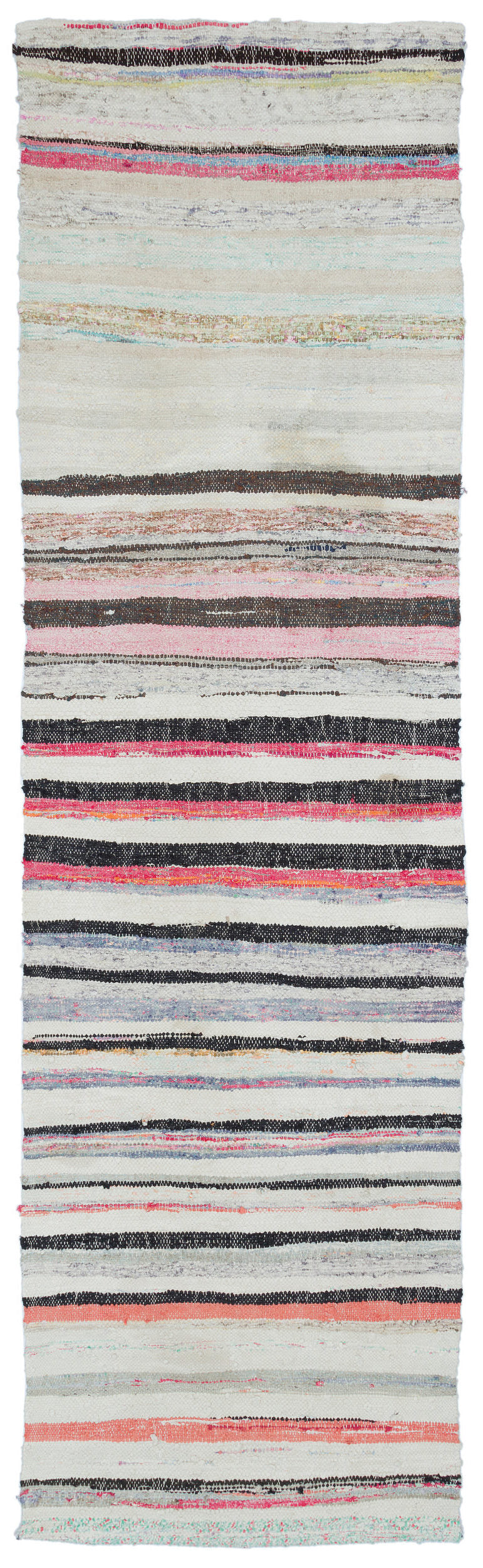 Chaput Over Dyed Kilim Rug 2'8'' x 9'6'' ft 81 x 290 cm
