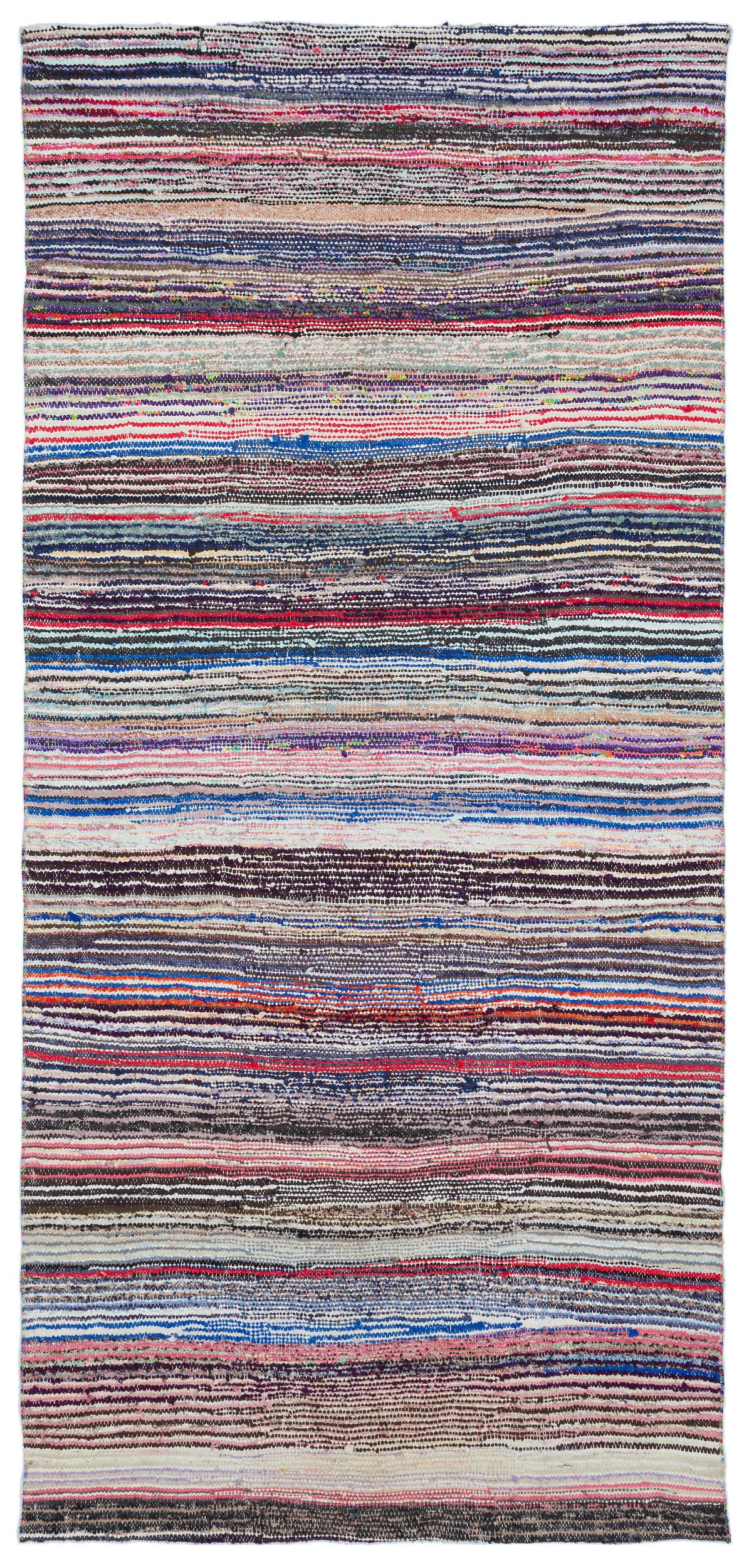 Chaput Over Dyed Kilim Rug 4'0'' x 8'5'' ft 122 x 257 cm