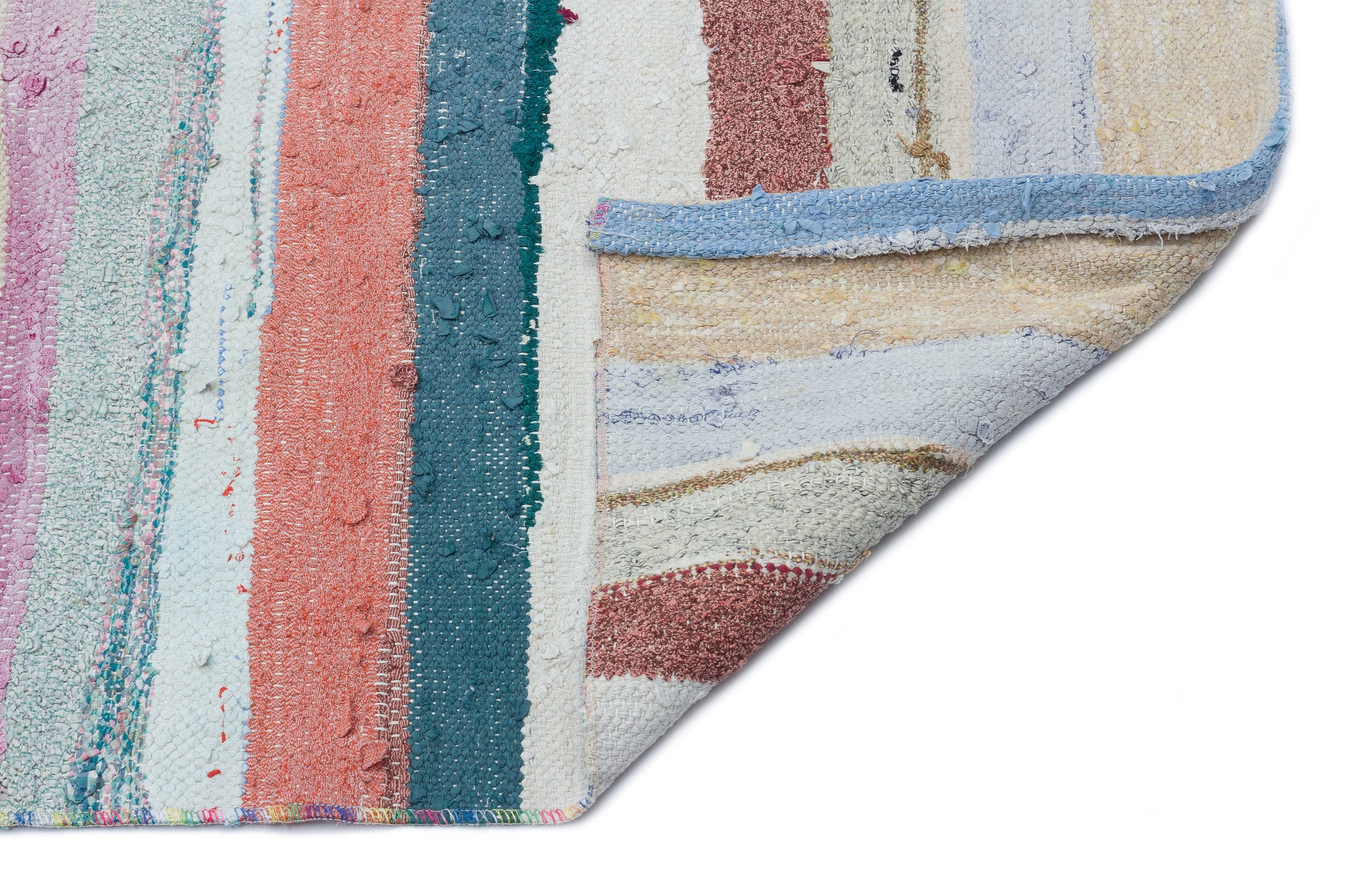 Chaput Over Dyed Kilim Rug 3'12'' x 11'2'' ft 121 x 340 cm