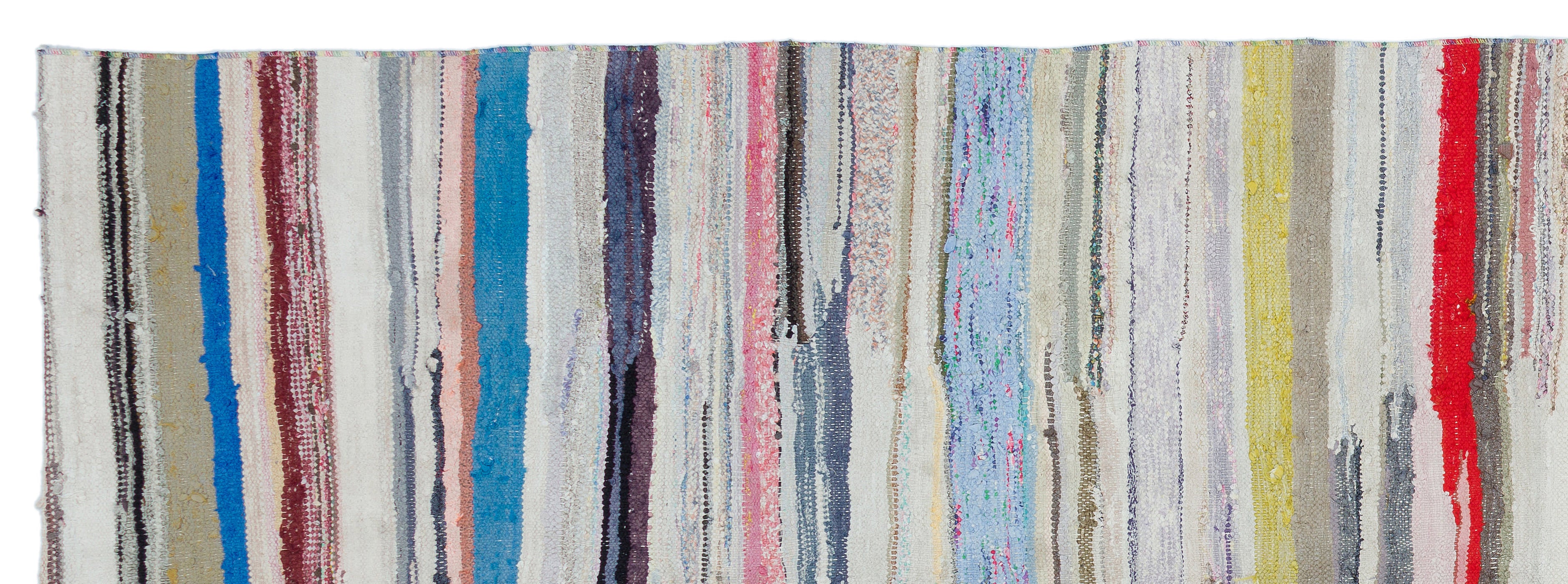 Chaput Over Dyed Kilim Rug 3'12'' x 11'2'' ft 121 x 340 cm