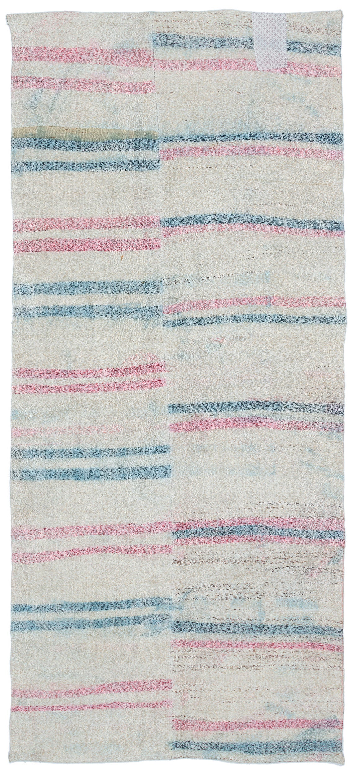 Chaput Over Dyed Kilim Rug 3'8'' x 8'5'' ft 111 x 257 cm