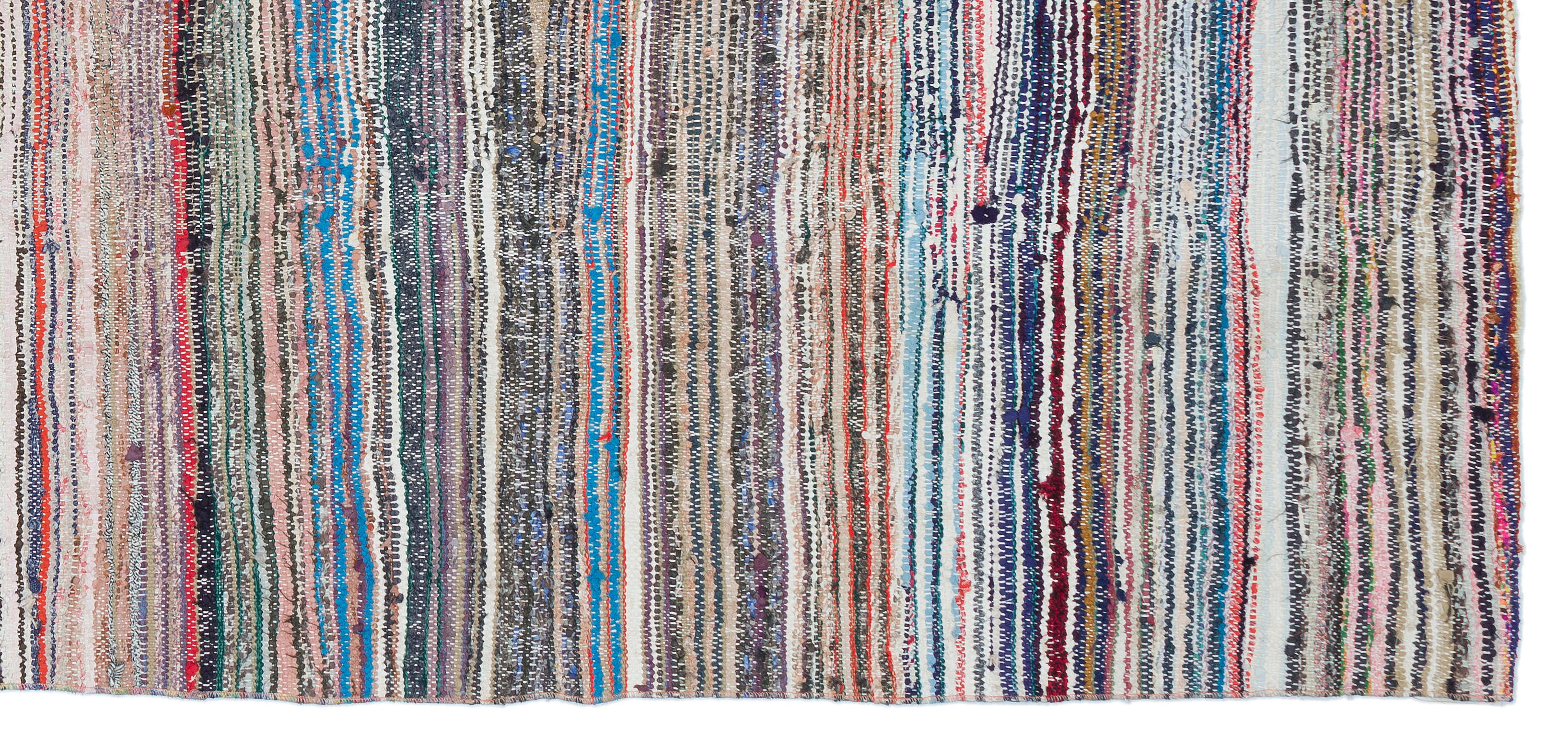 Chaput Over Dyed Kilim Rug 4'6'' x 9'9'' ft 137 x 297 cm