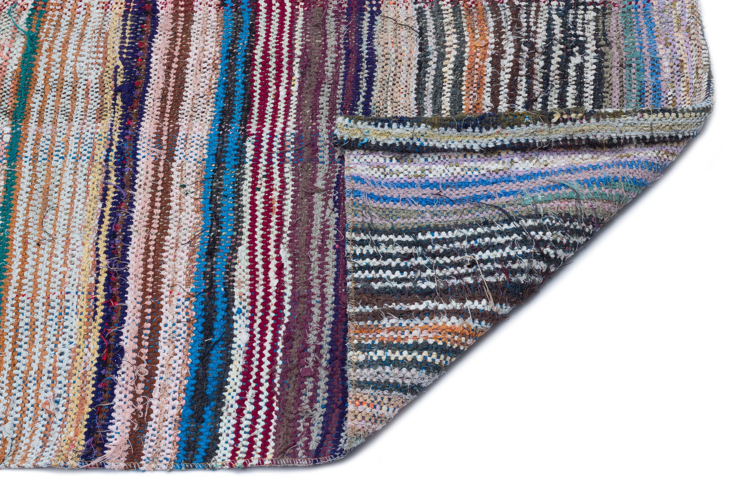 Chaput Over Dyed Kilim Rug 4'1'' x 12'0'' ft 124 x 367 cm