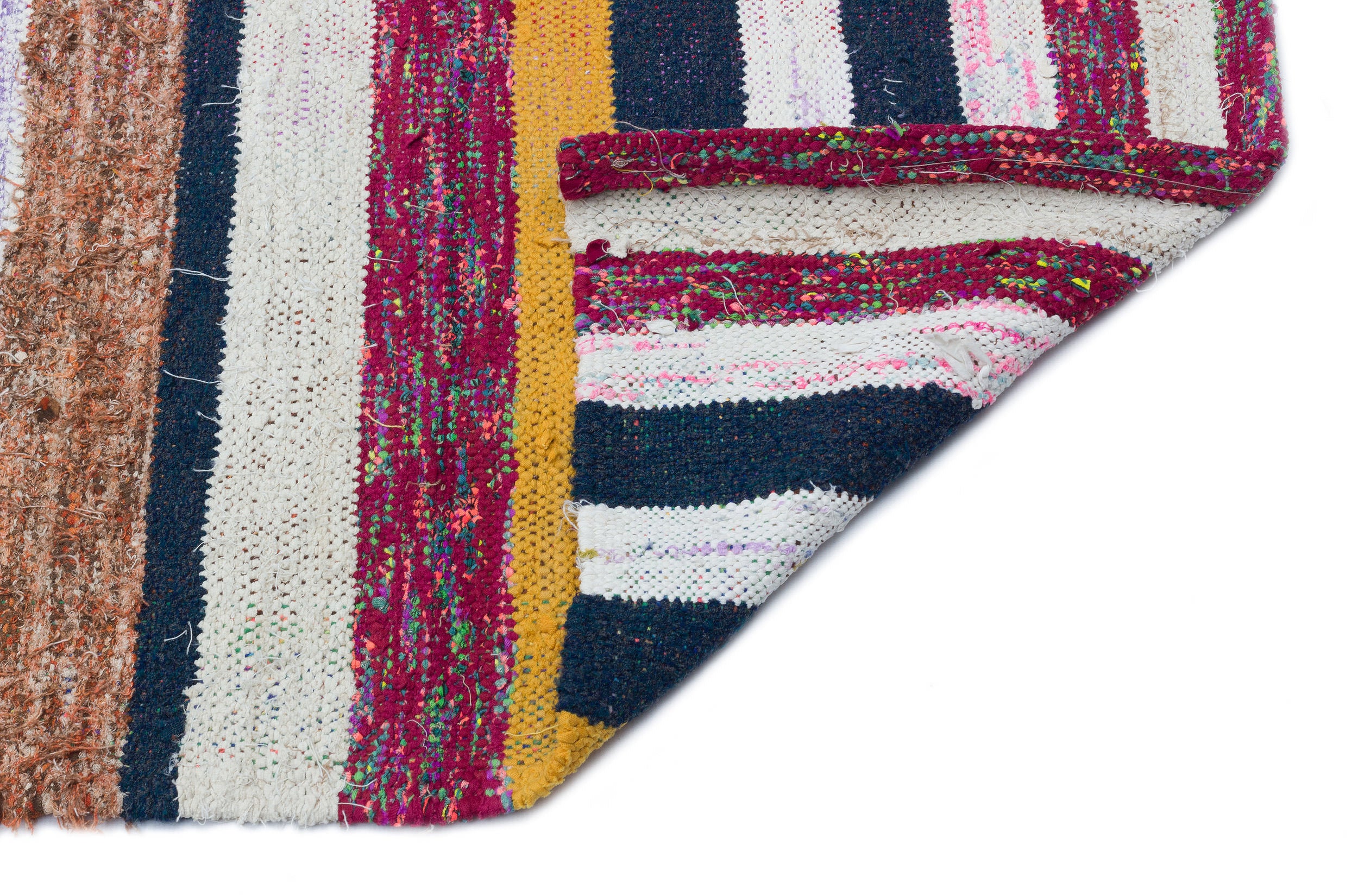 Chaput Over Dyed Kilim Rug 4'3'' x 11'5'' ft 130 x 348 cm