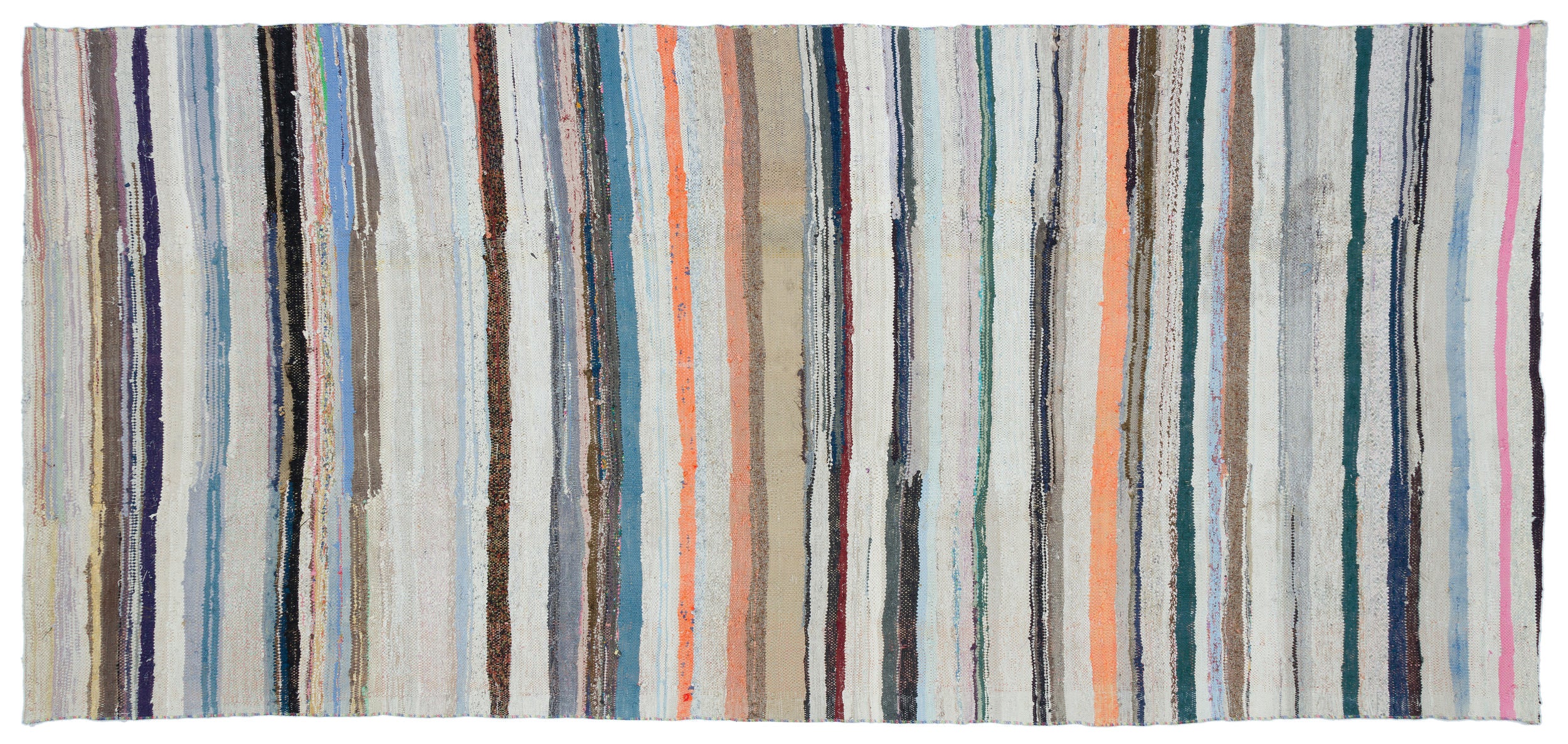 Chaput Over Dyed Kilim Rug 5'3'' x 11'8'' ft 161 x 355 cm