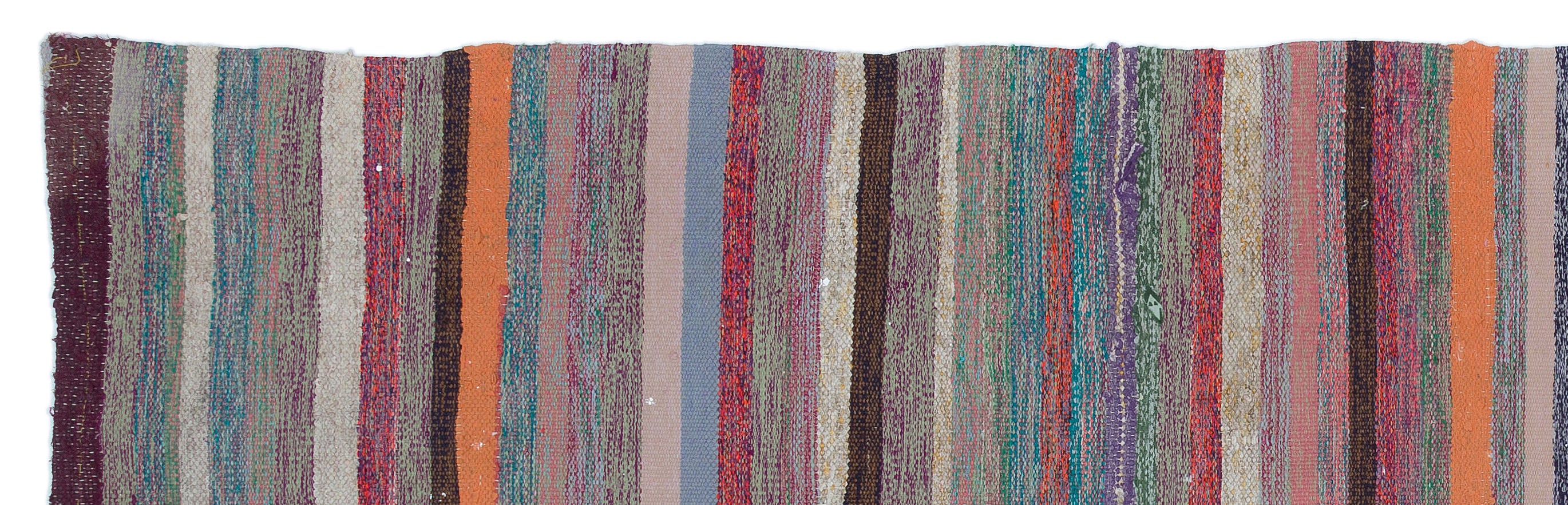 Chaput Over Dyed Kilim Rug 2'5'' x 8'1'' ft 74 x 246 cm