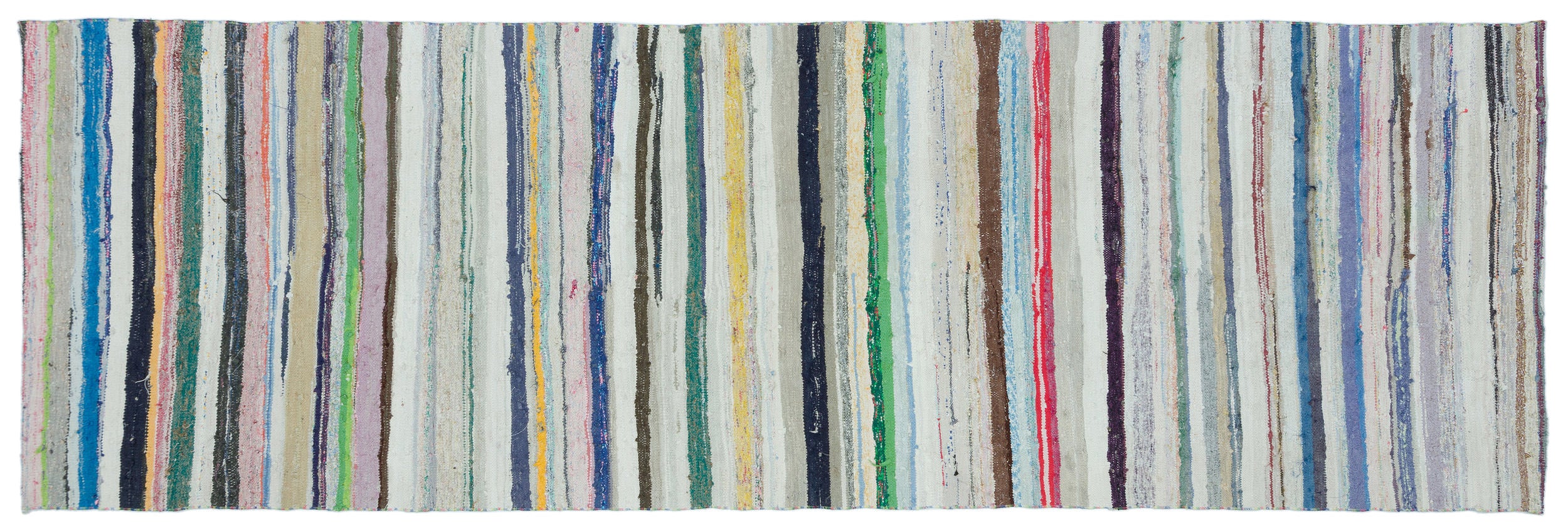 Chaput Over Dyed Kilim Rug 4'4'' x 12'12'' ft 131 x 396 cm