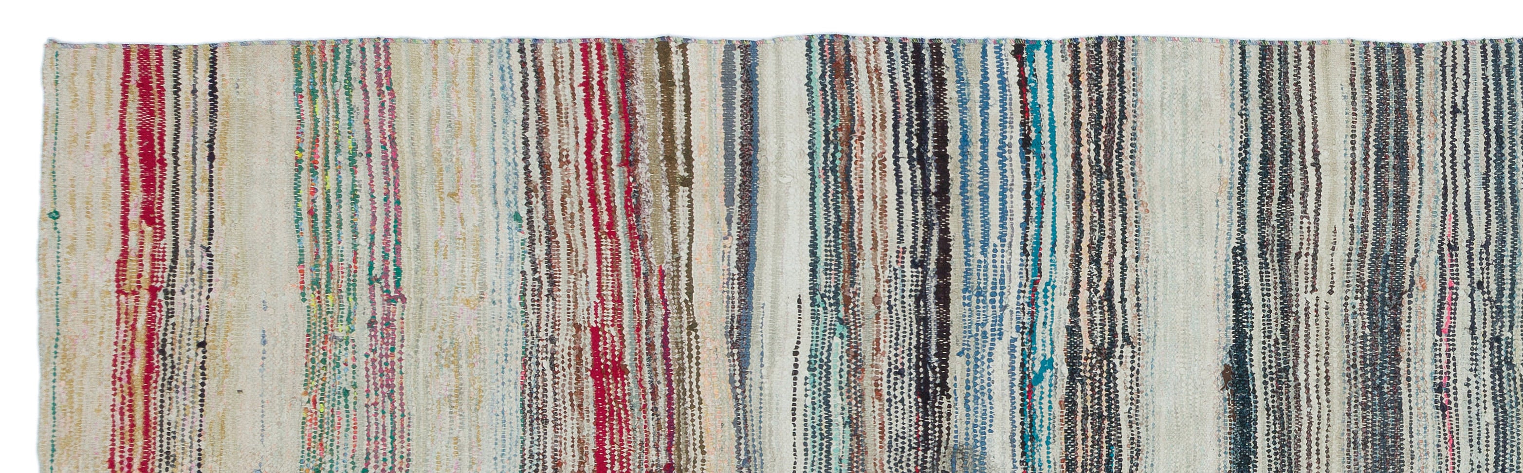 Chaput Over Dyed Kilim Rug 3'11'' x 13'10'' ft 119 x 421 cm