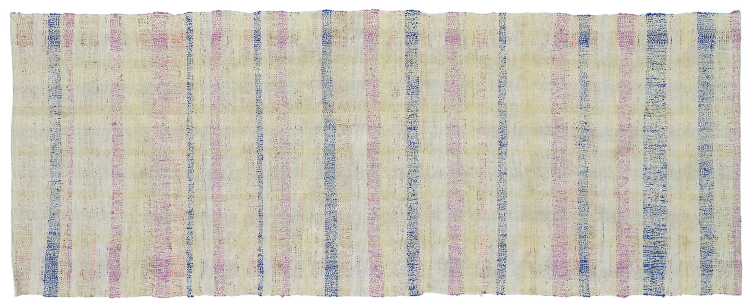 Chaput Over Dyed Kilim Rug 3'2'' x 8'1'' ft 96 x 247 cm