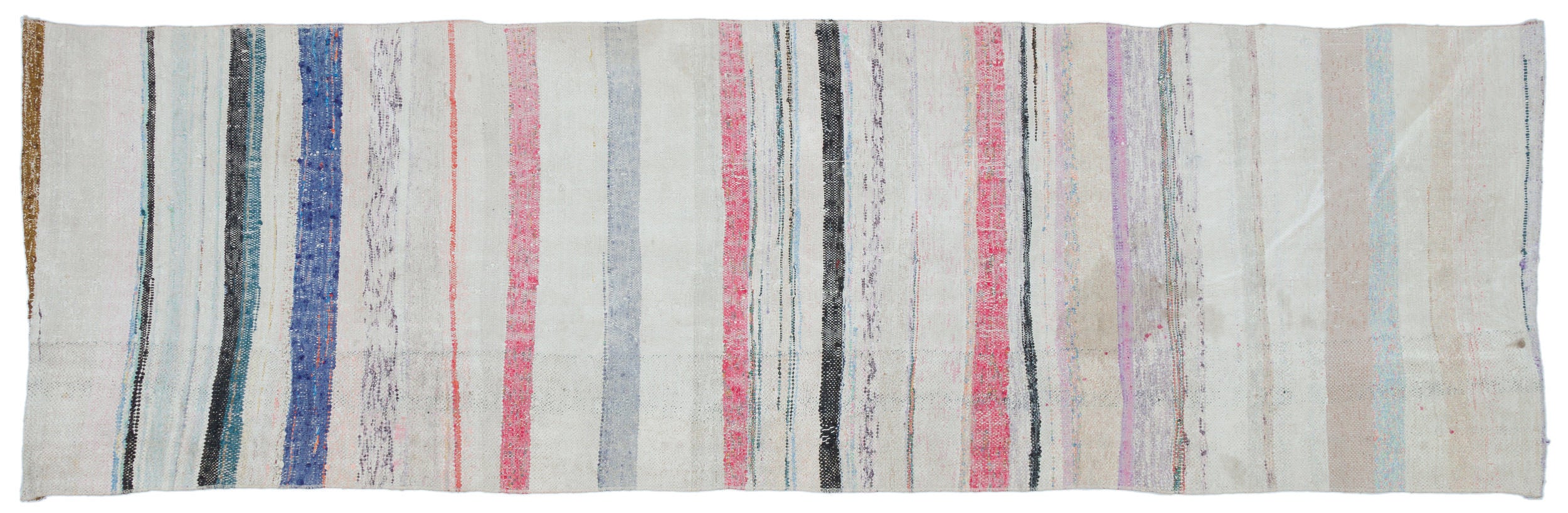 Chaput Over Dyed Kilim Rug 2'7'' x 8'7'' ft 80 x 261 cm