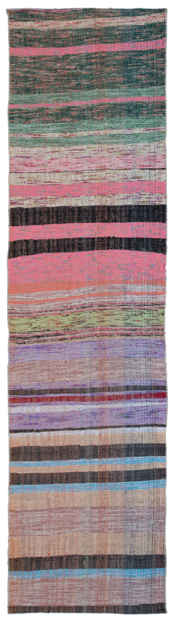Chaput Over Dyed Kilim Rug 2'10'' x 10'11'' ft 87 x 333 cm