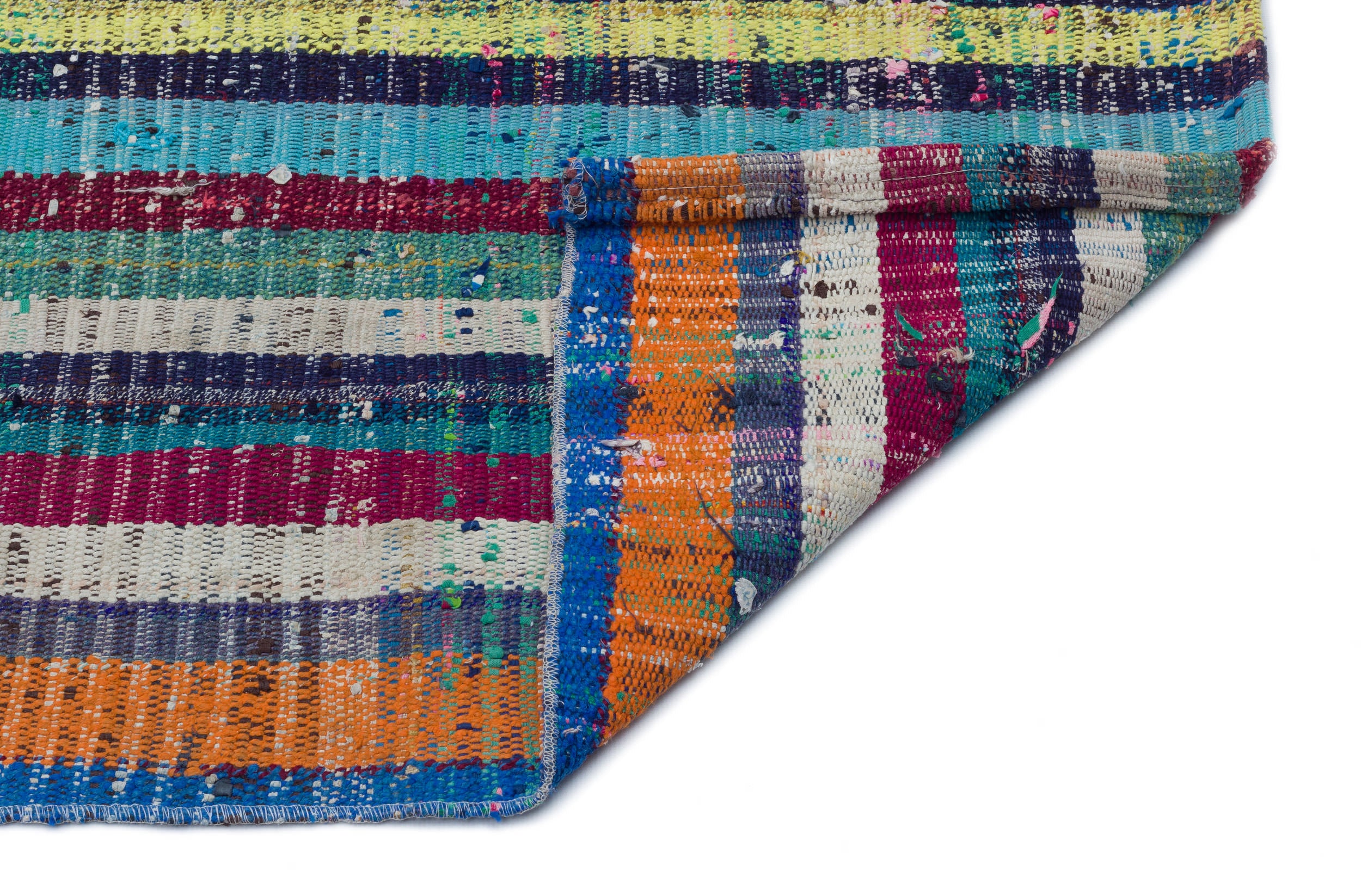 Chaput Over Dyed Kilim Rug 3'1'' x 10'5'' ft 93 x 317 cm