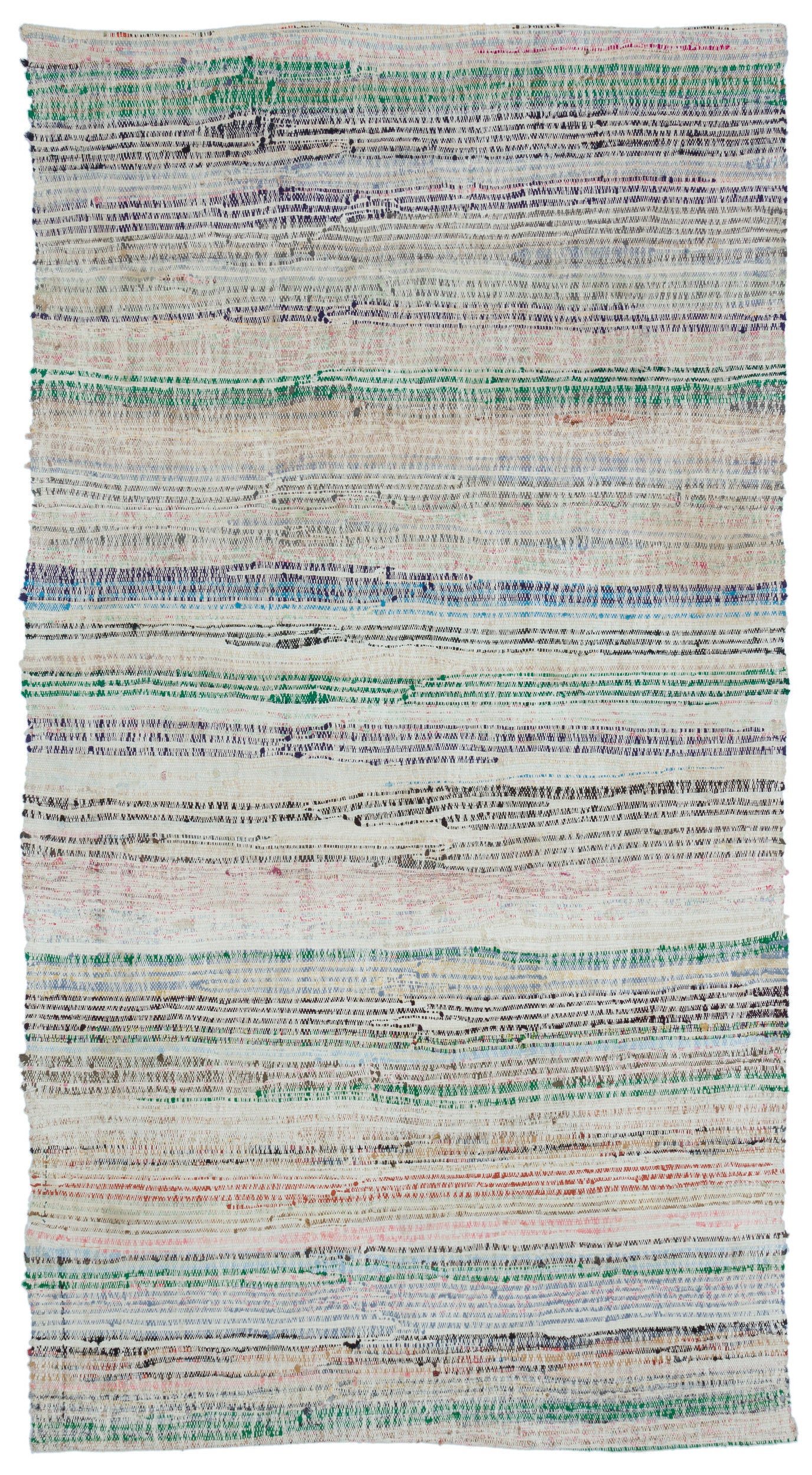 Chaput Over Dyed Kilim Rug 4'8'' x 8'10'' ft 142 x 270 cm