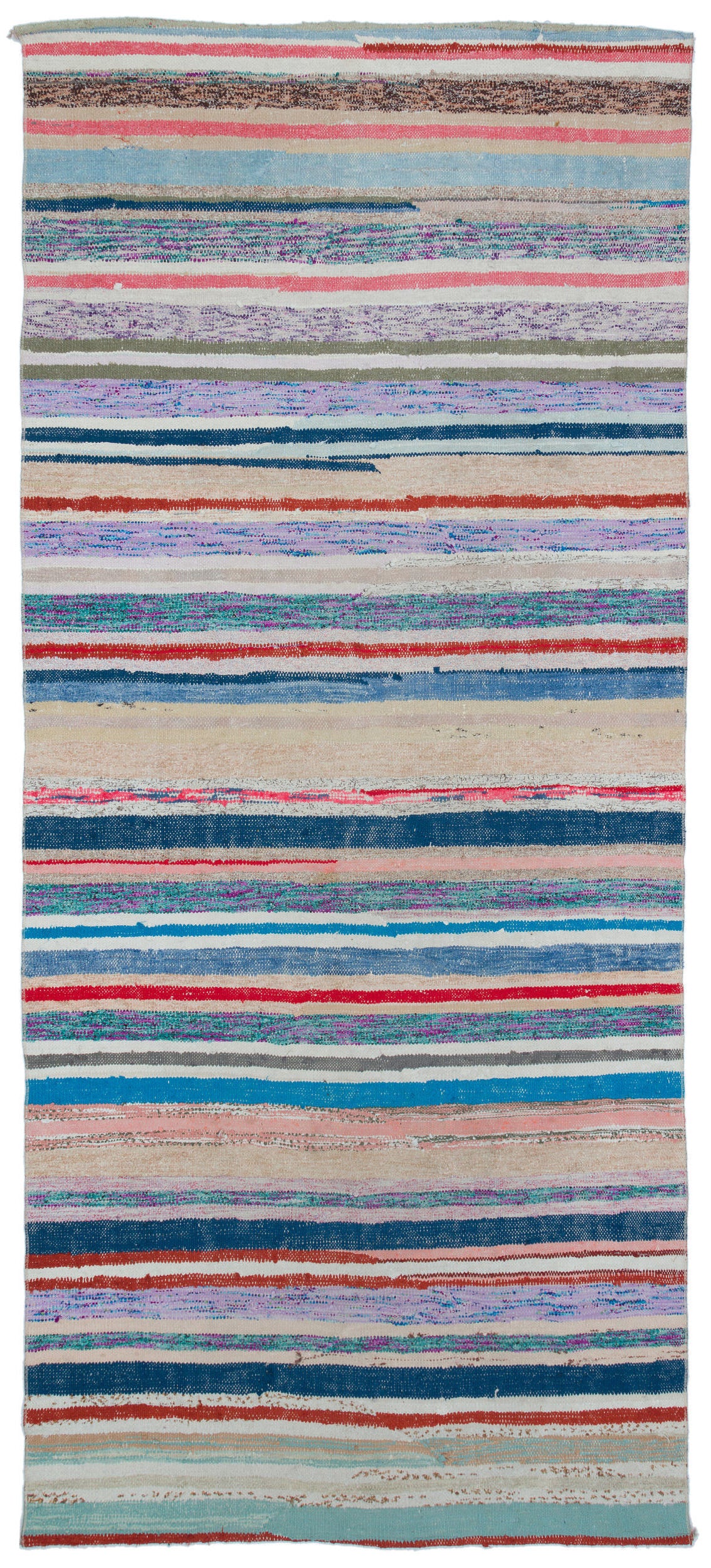 Chaput Over Dyed Kilim Rug 4'5'' x 10'0'' ft 135 x 305 cm