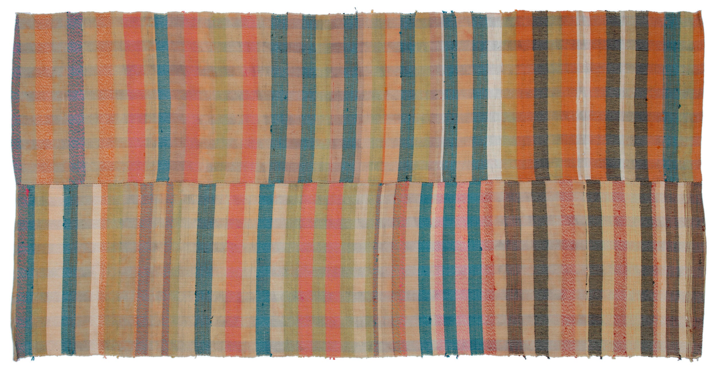 Chaput Over Dyed Kilim Rug 5'2'' x 10'6'' ft 158 x 320 cm