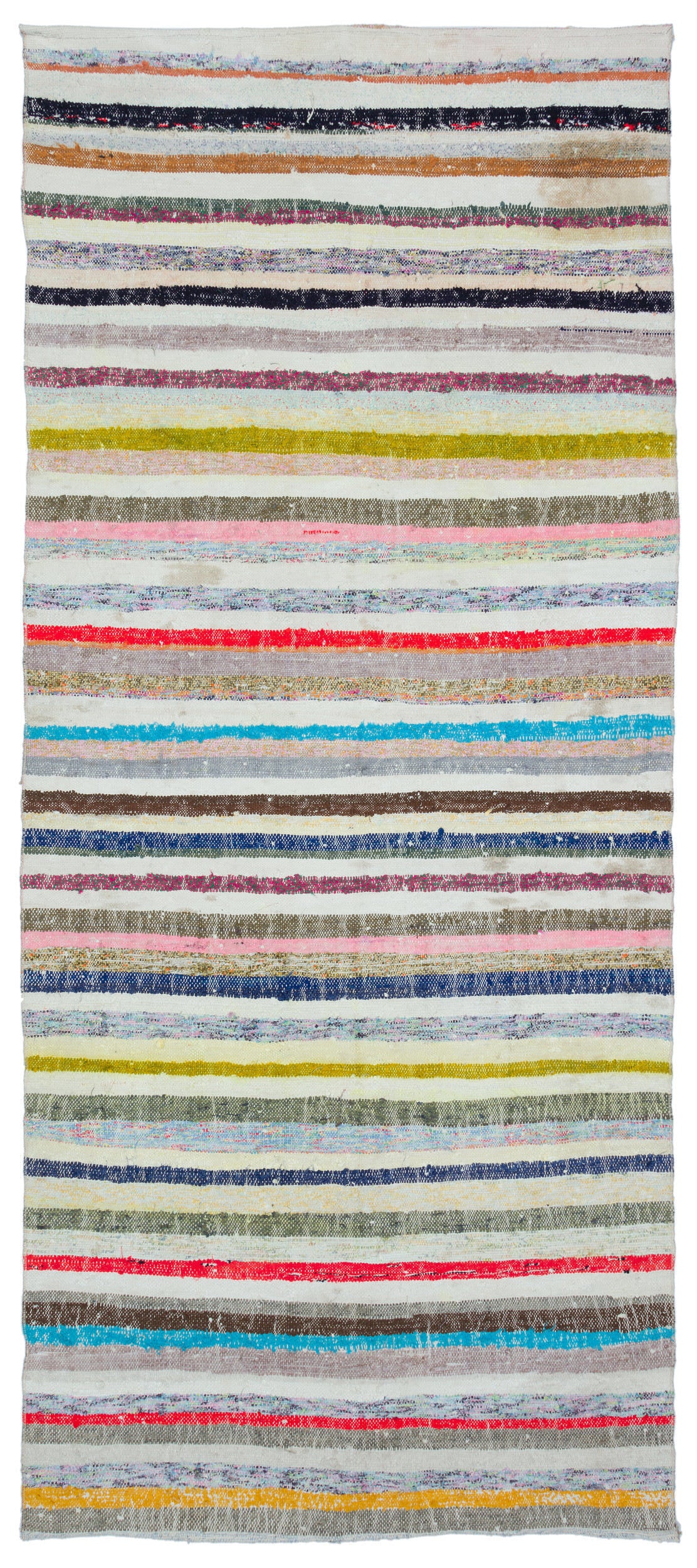Chaput Over Dyed Kilim Rug 4'8'' x 10'7'' ft 142 x 322 cm
